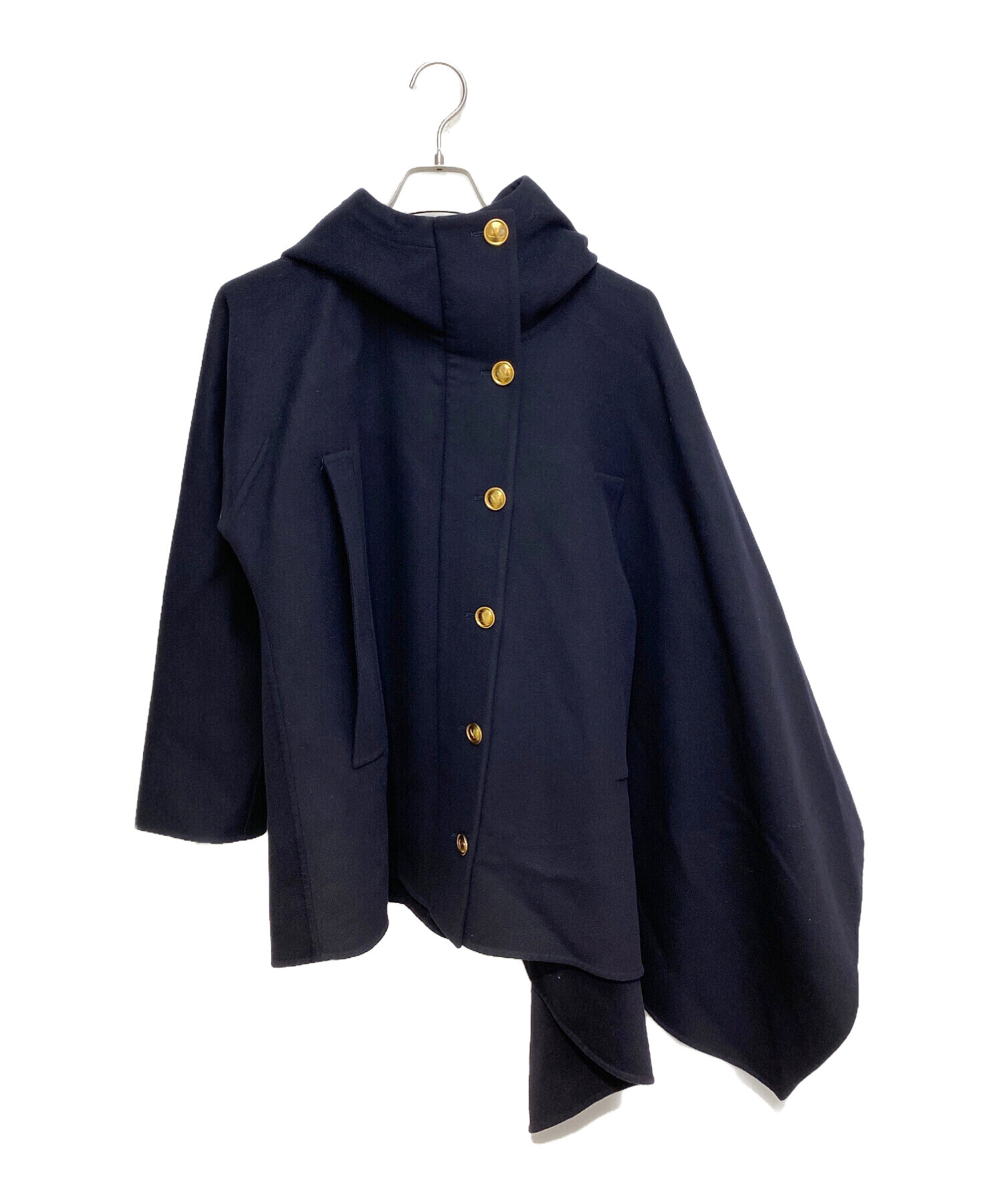 中古・古着通販】VALENTINO (ヴァレンティノ) アシンメトリーポンチョ