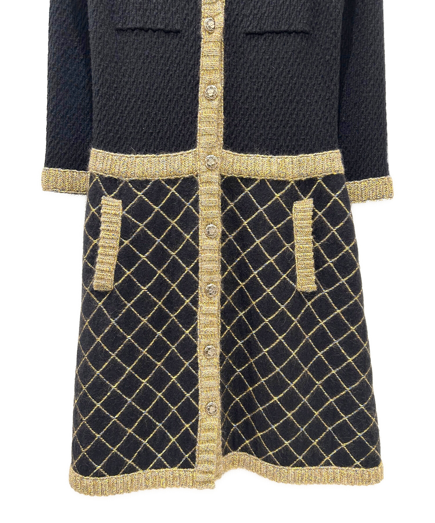 中古・古着通販】CHANEL (シャネル) マトラッセニットワンピース