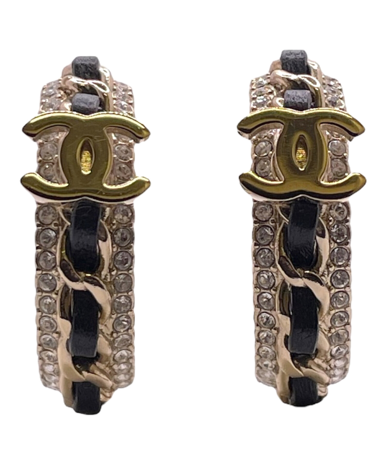 中古・古着通販】CHANEL (シャネル) ココマーク フープ ピアス