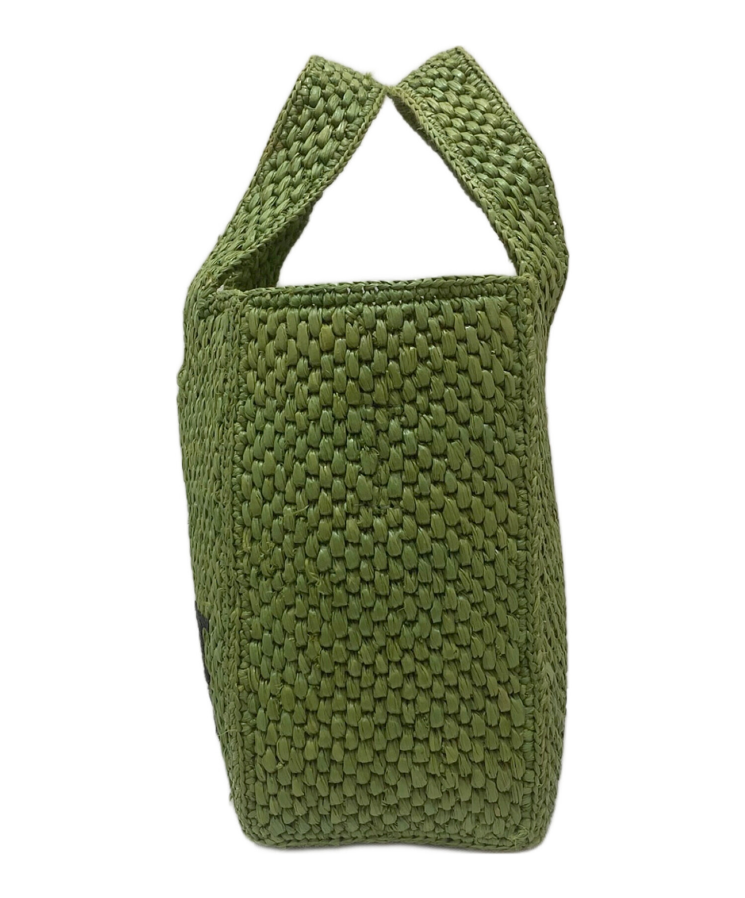 LOEWE(ロエベ) トートバッグ美品 フォント トート スモール グリーン