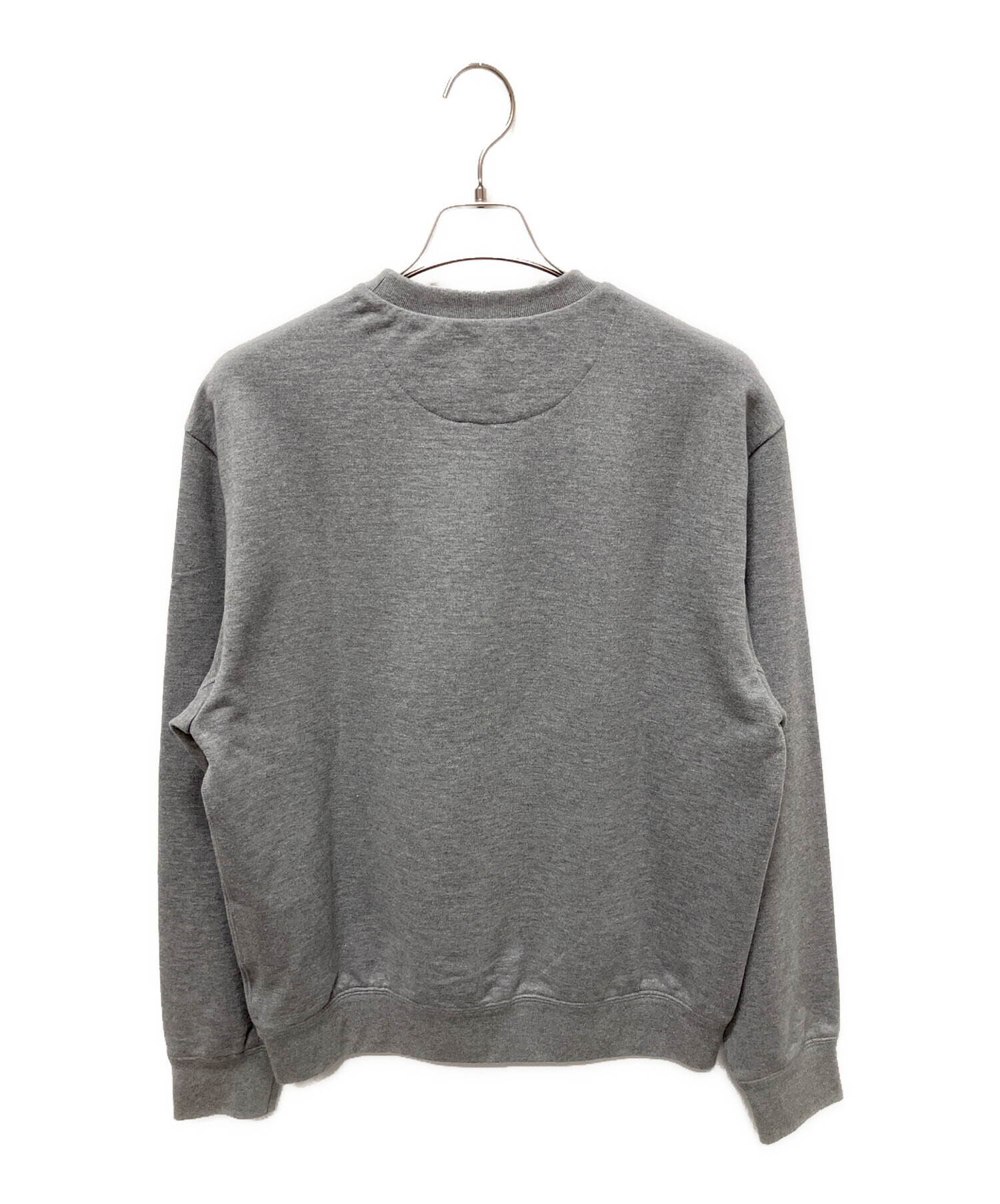 中古・古着通販】PRADA (プラダ) ロゴスウェット グレー サイズ:L