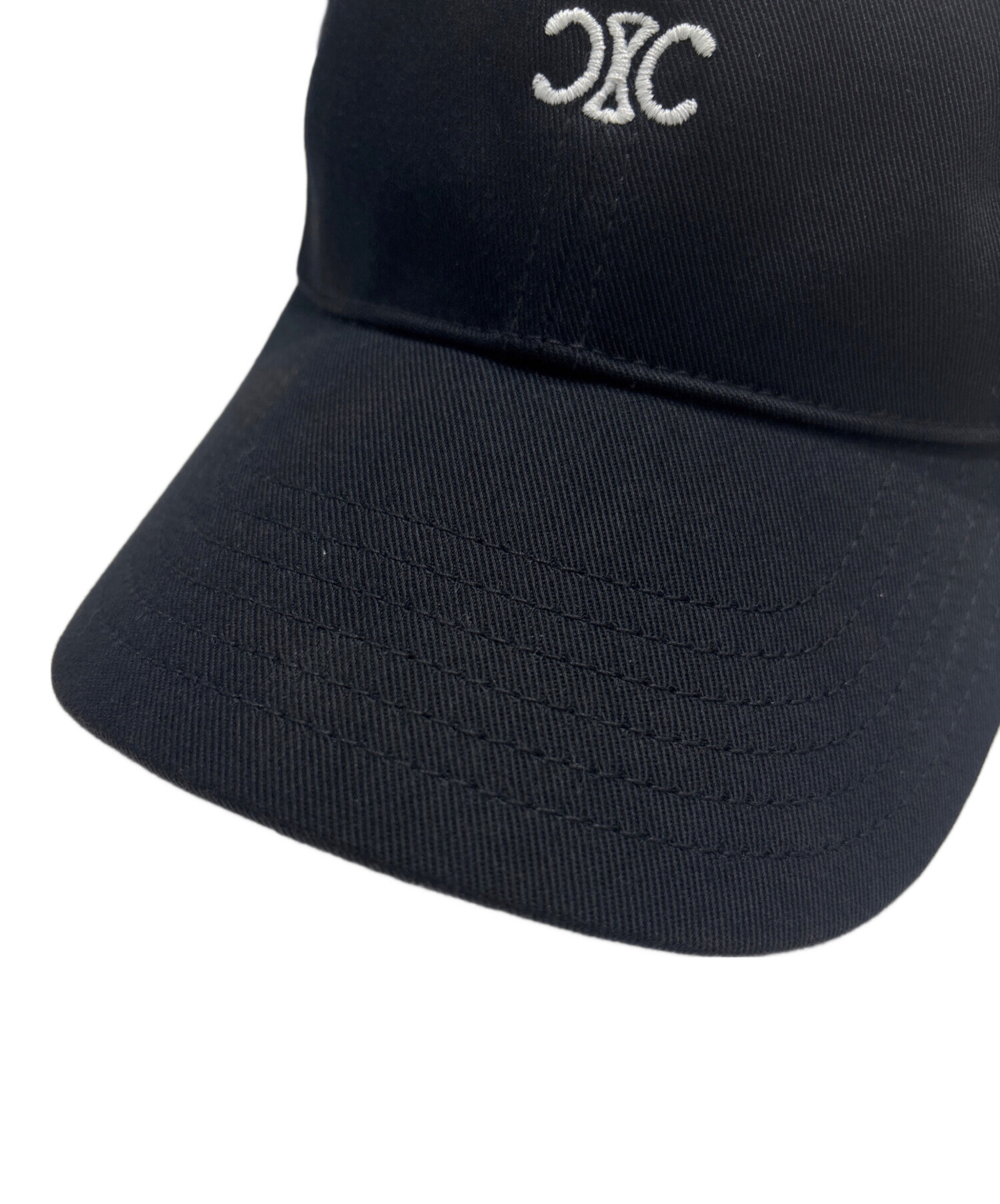 中古・古着通販】CELINE (セリーヌ) トリオンフキャップ ブラック