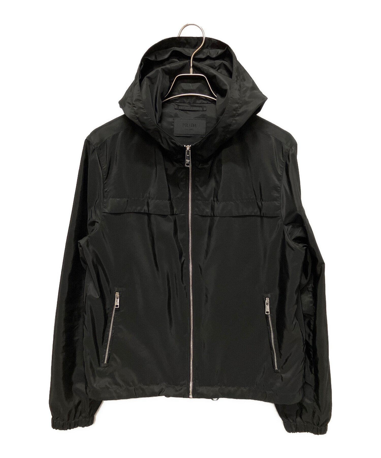 中古・古着通販】PRADA (プラダ) ナイロンジャケット Triangle Plate