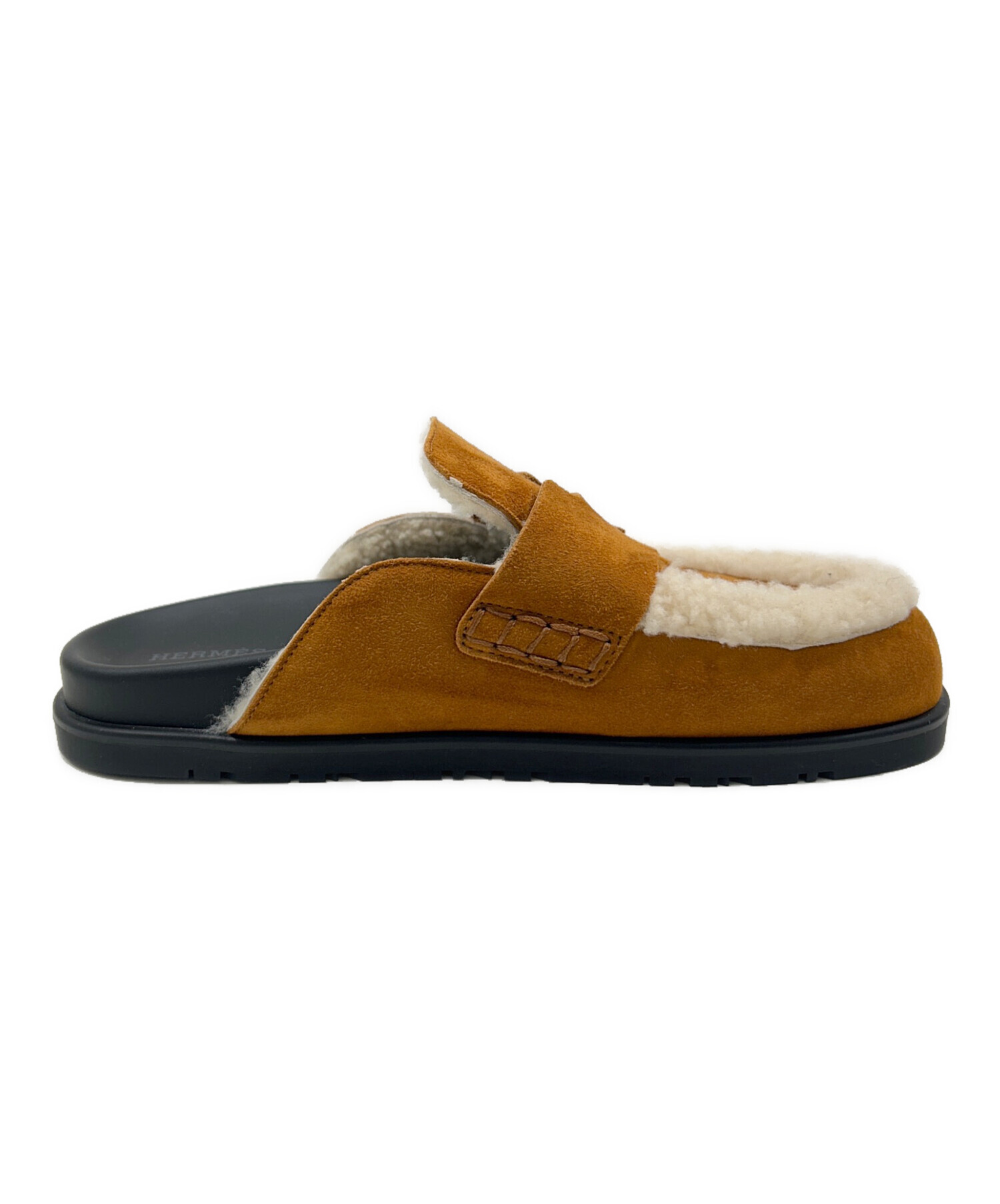 中古・古着通販】HERMES (エルメス) ゴー ミュール ブラウン サイズ:37