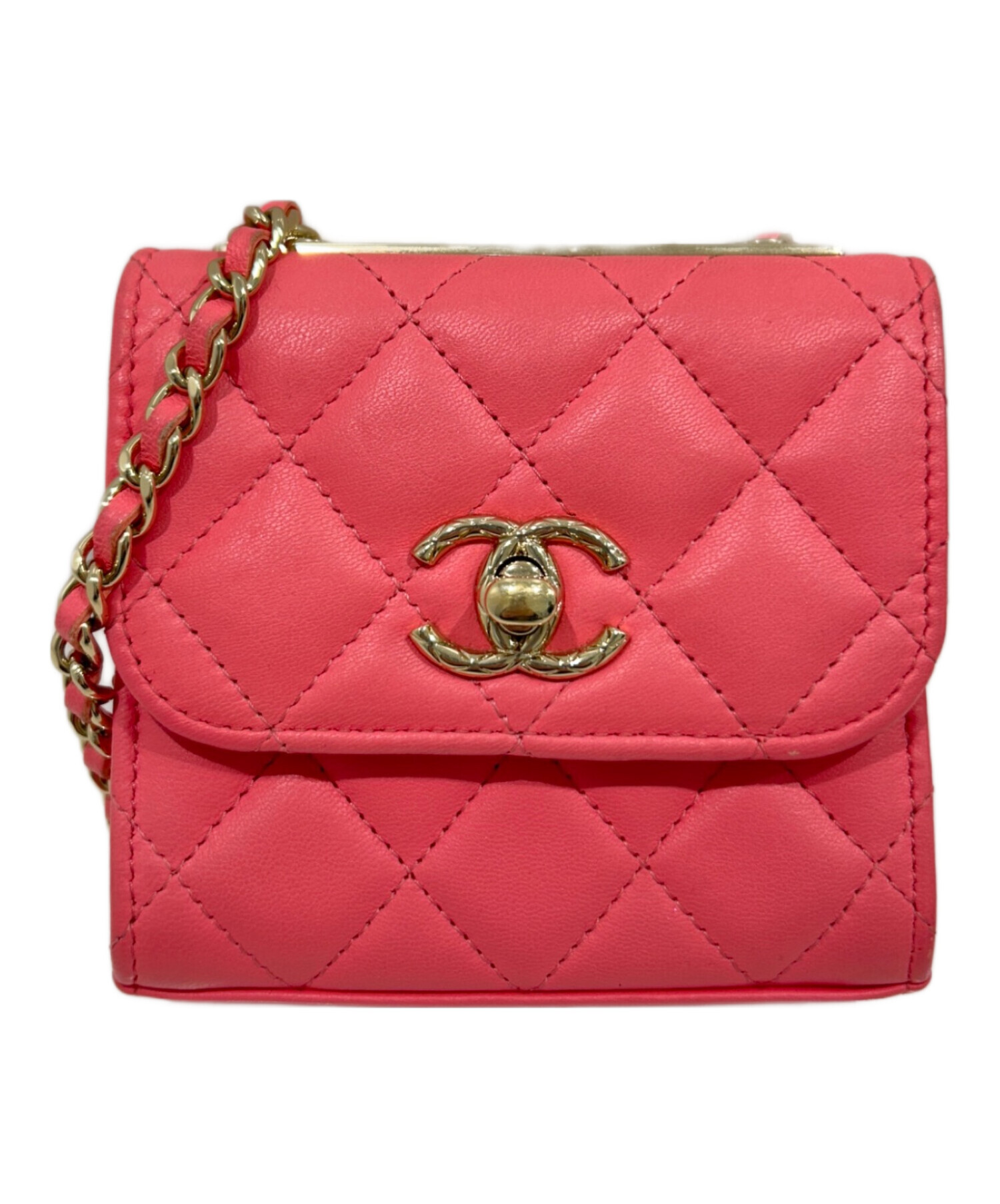 中古・古着通販】CHANEL (シャネル) トレンディCCマトラッセショルダー