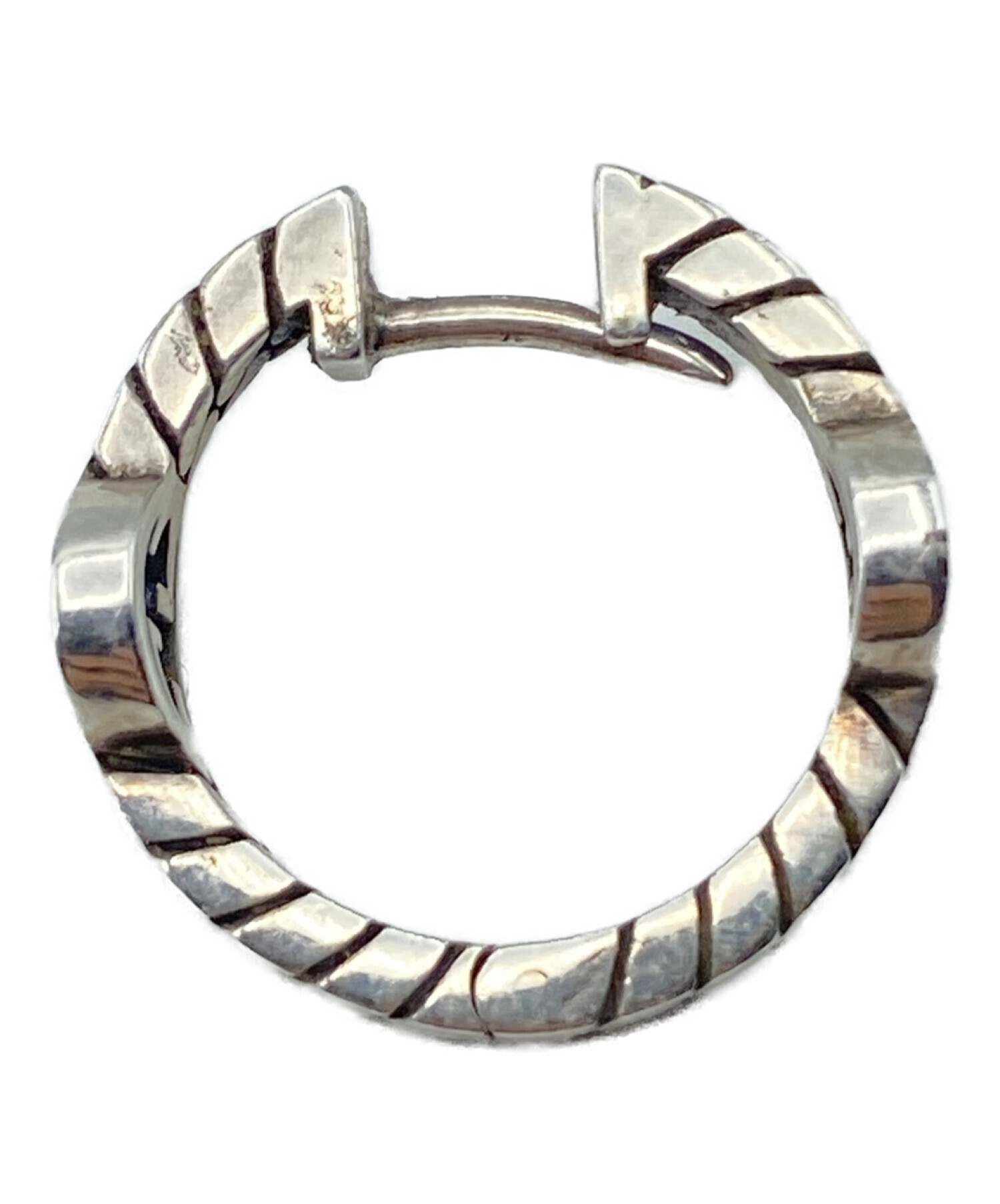 中古・古着通販】GUCCI (グッチ) インターロッキングGフープピアス