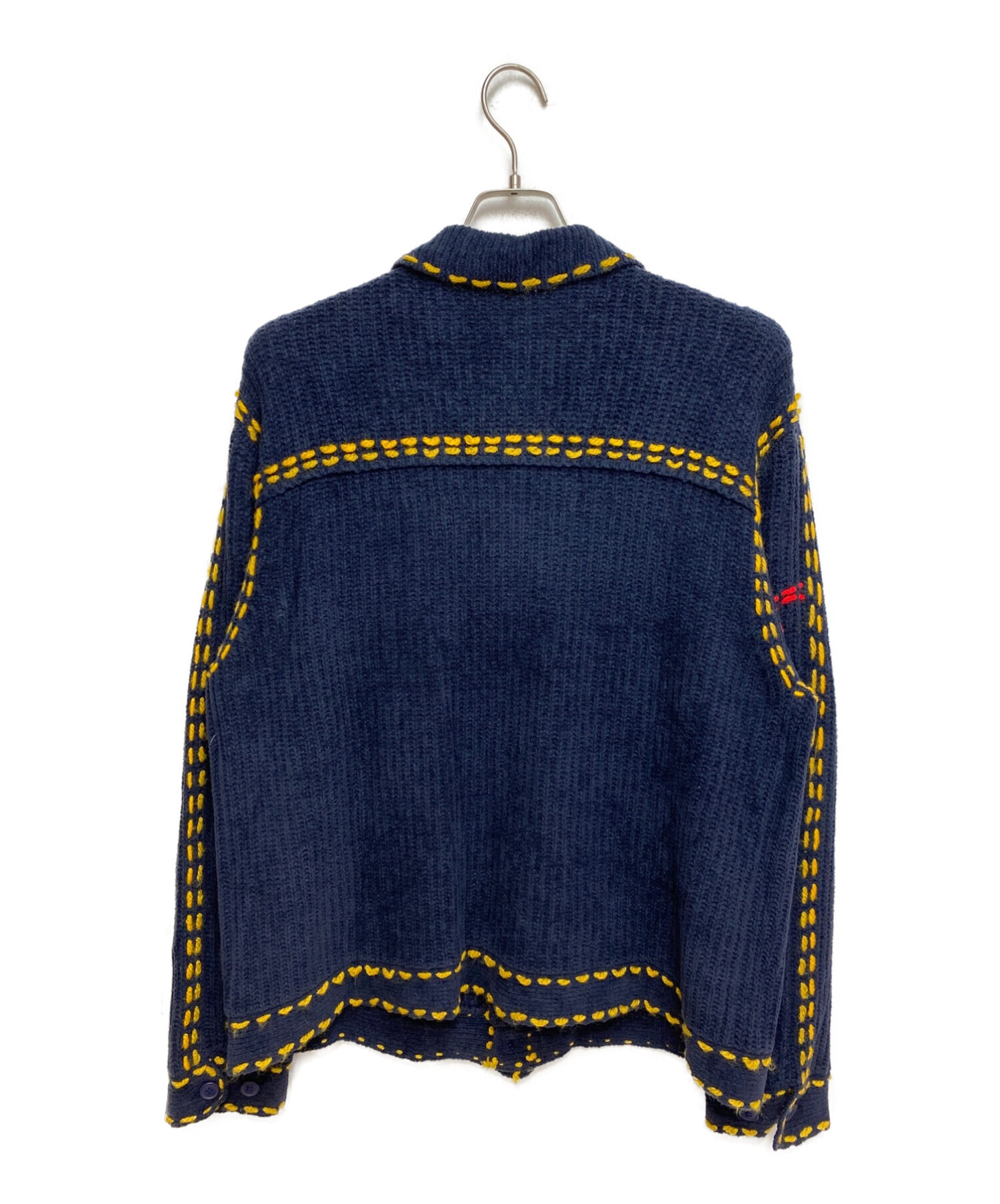 中古・古着通販】PHINGERIN (フィンガリン) PG1 Knit ネイビー サイズ