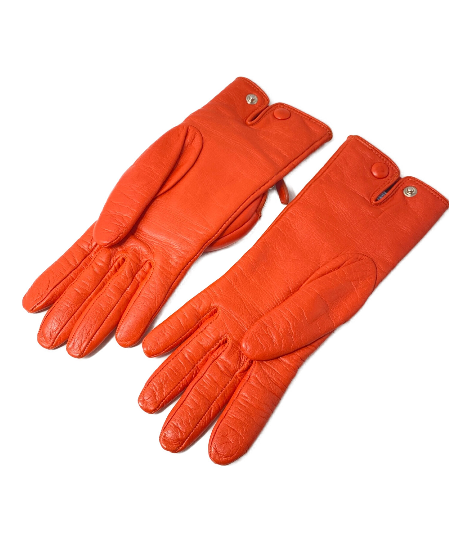 中古・古着通販】PRADA (プラダ) ジップポケット付きレザーグローブ