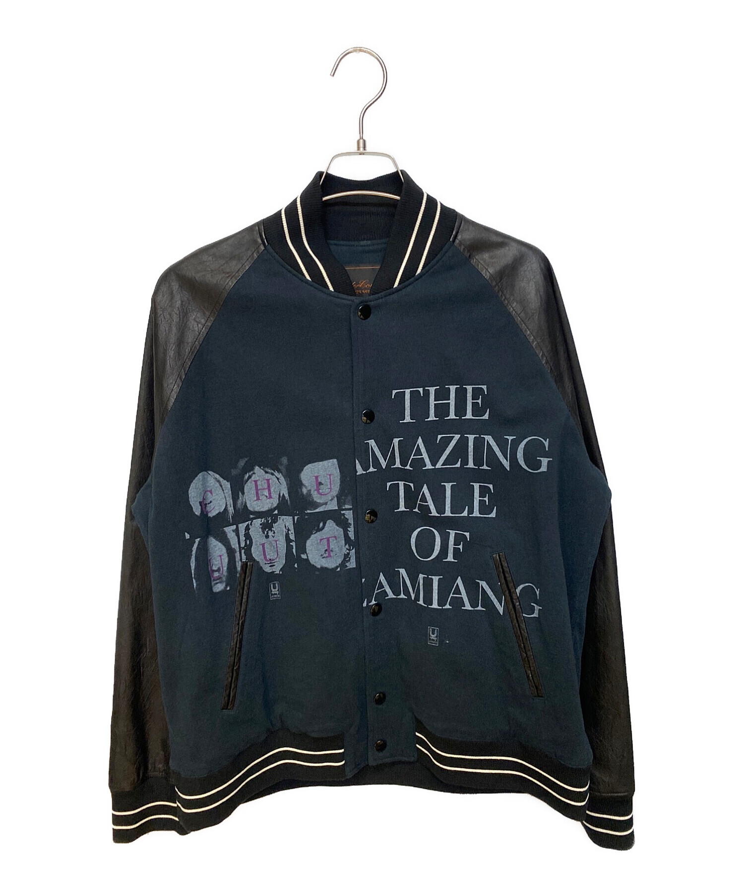 中古・古着通販】UNDERCOVER (アンダーカバー) T 期 レザー 切替