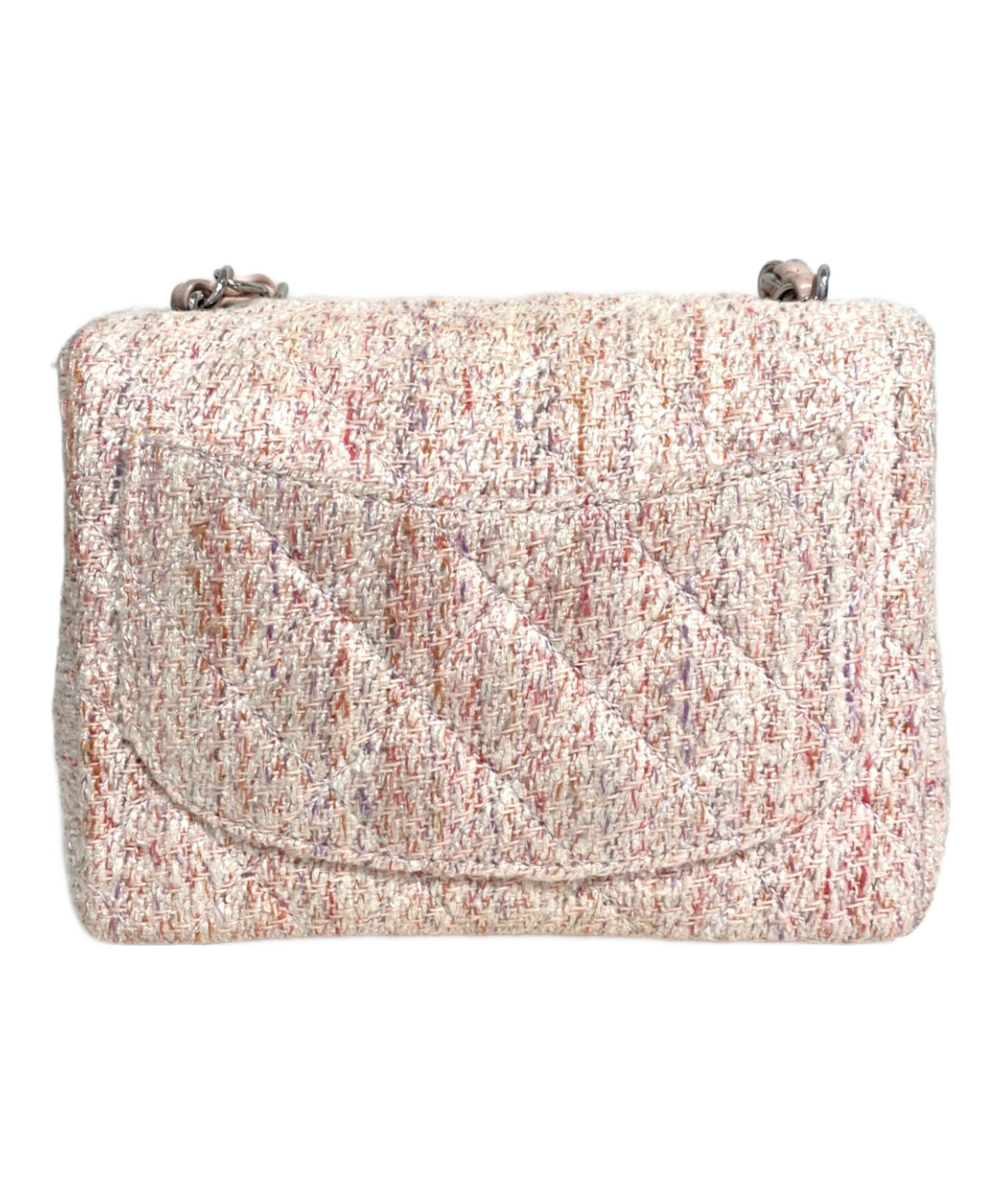 中古・古着通販】CHANEL (シャネル) ツイードミニマトラッセ チェーン