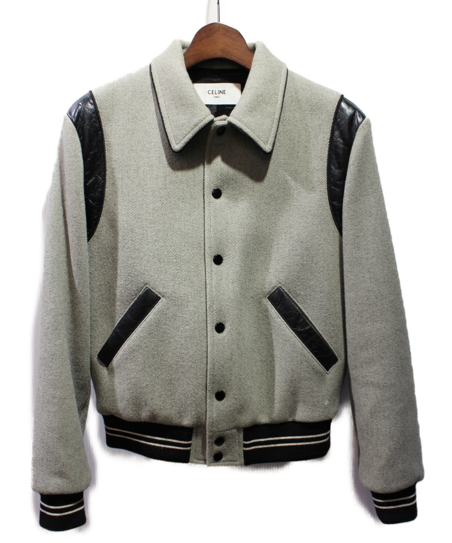 中古・古着通販】CELINE (セリーヌ) 19AW テディジャケット グレー