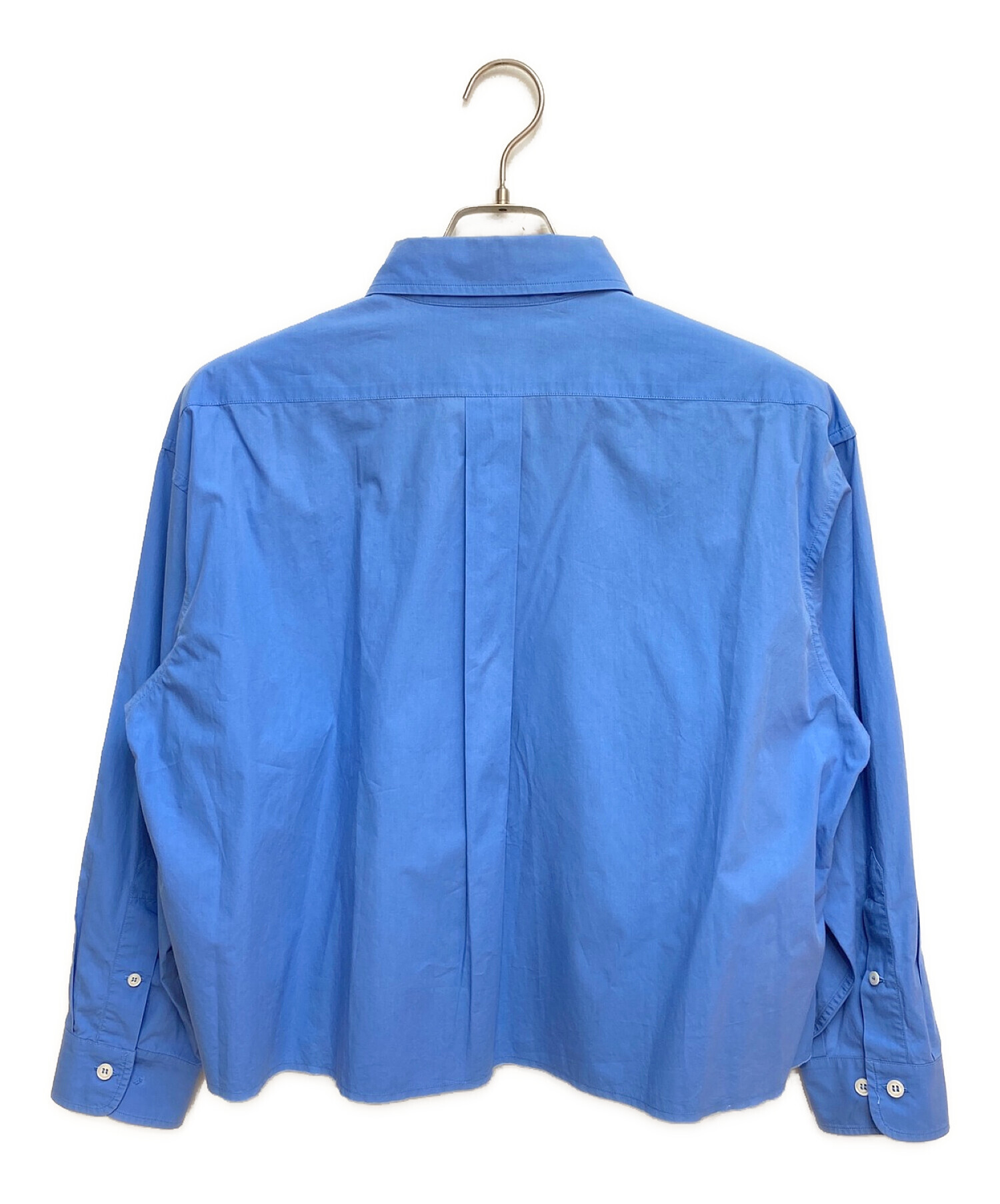 中古・古着通販】MIU MIU (ミュウミュウ) クロップドシャツ スカイ