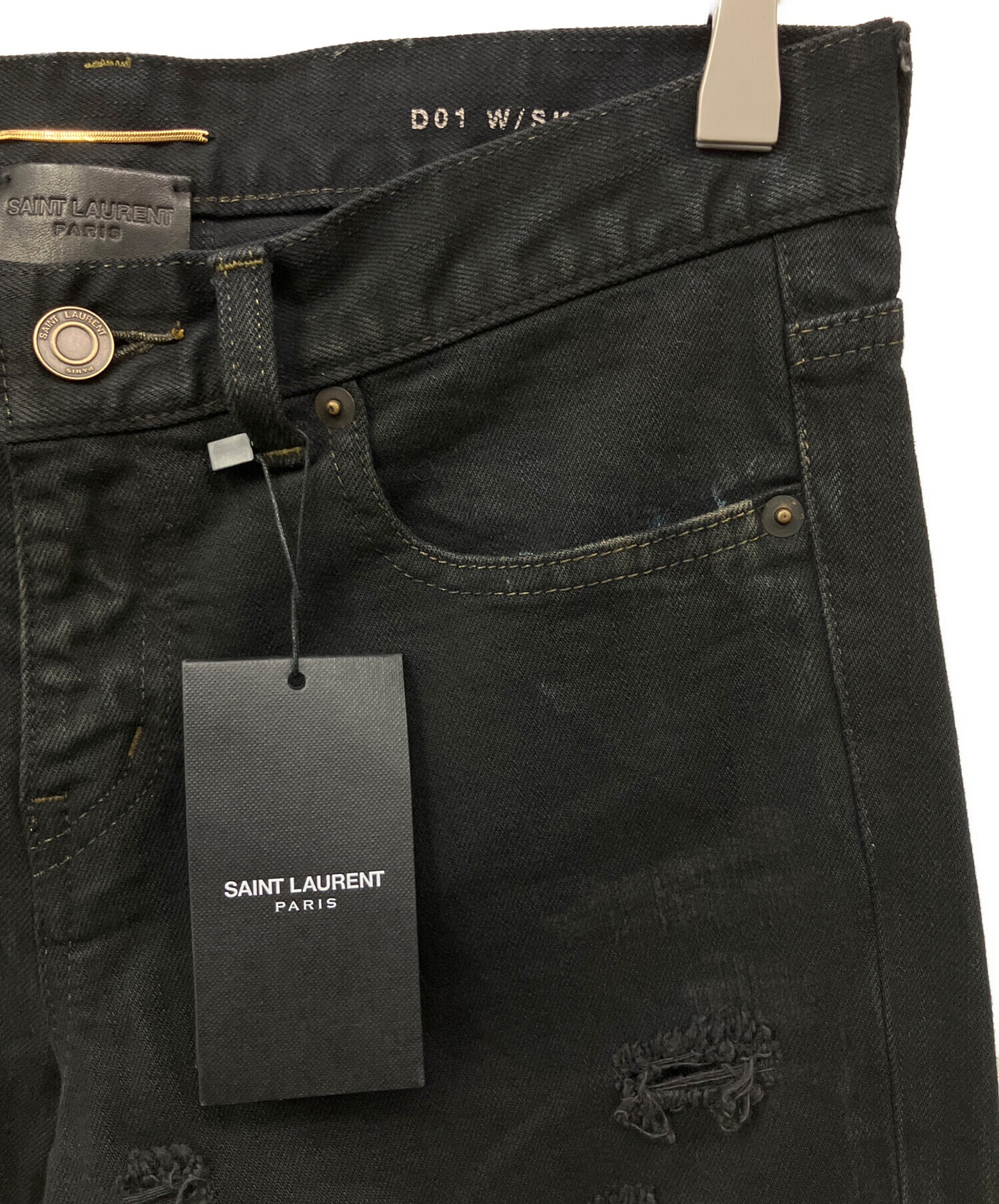 中古・古着通販】Saint Laurent Paris (サンローランパリ) ダメージ
