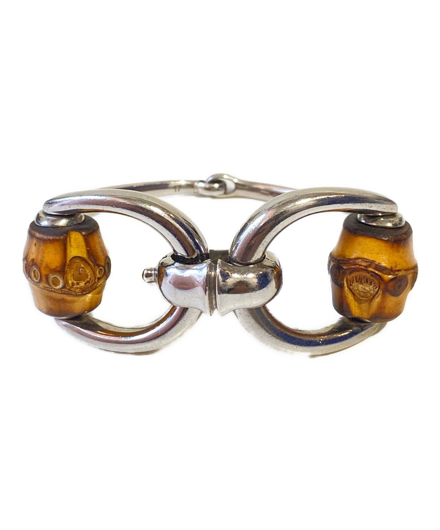 中古・古着通販】GUCCI (グッチ) バンブーホースビットブレスレット