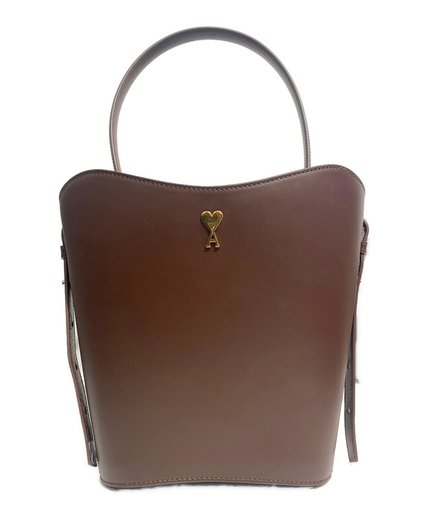 中古・古着通販】AMIPARIS (アミパリス) レザーショルダーバッグ