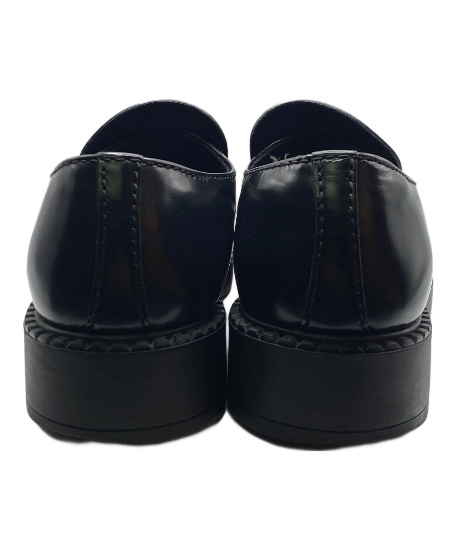 中古・古着通販】PRADA (プラダ) ブラッシュドレザー ローファー