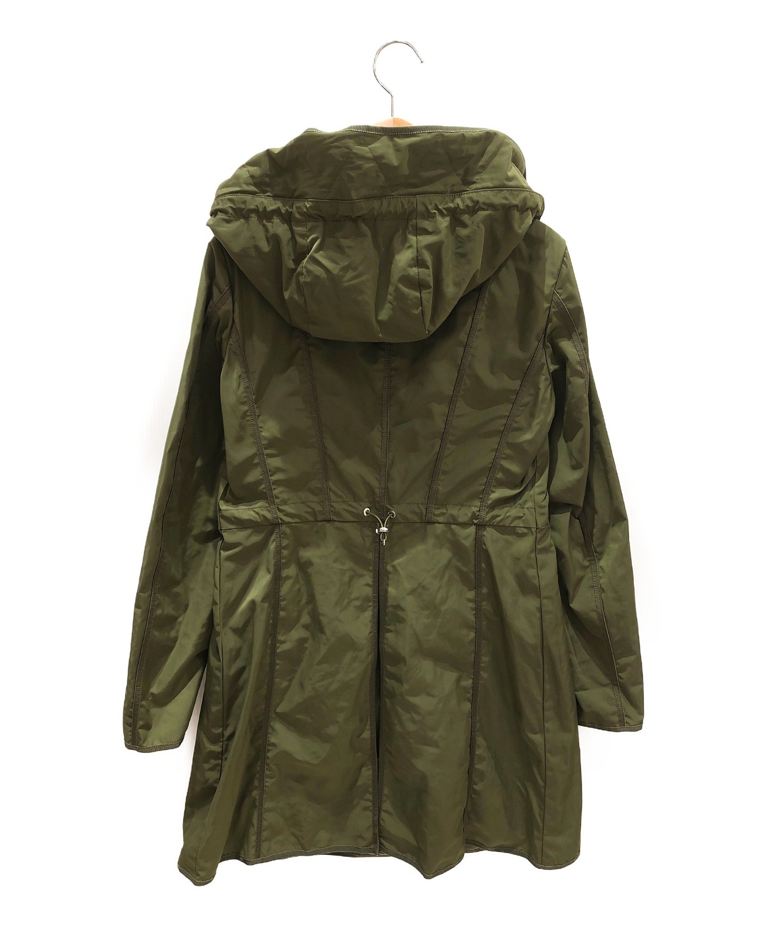 中古・古着通販】MONCLER (モンクレール) ナイロンコート カーキ