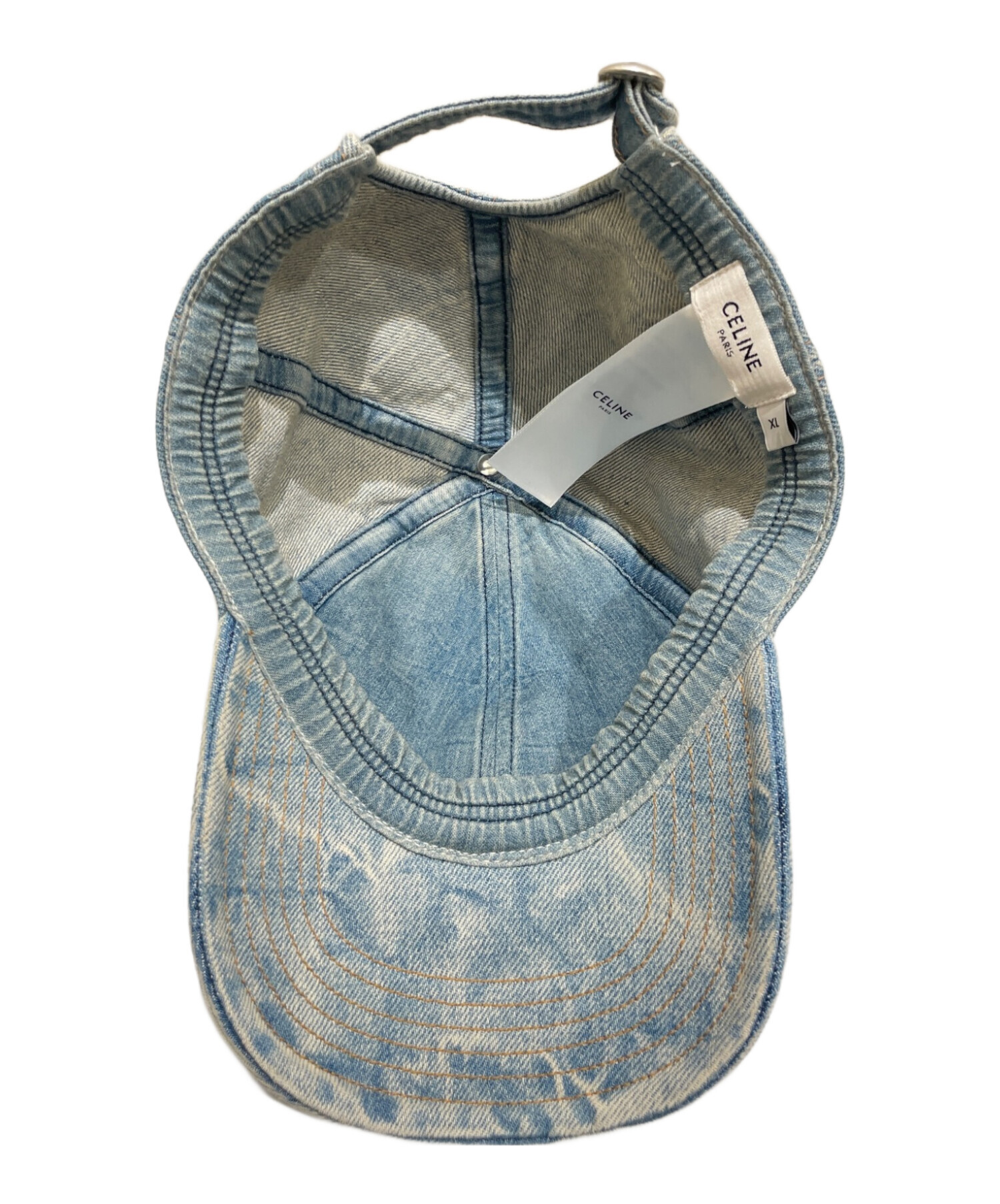 中古・古着通販】CELINE (セリーヌ) デニムベースボールキャップ