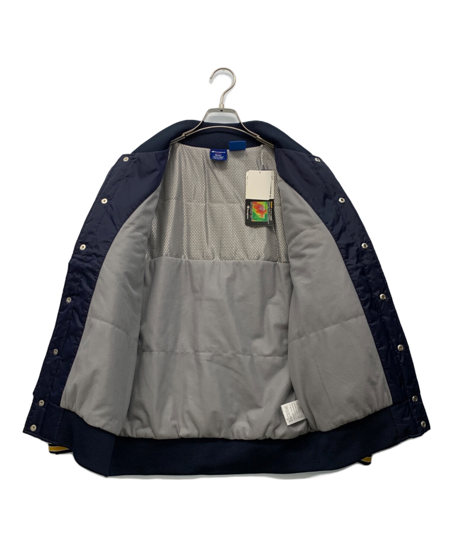 中古・古着通販】Champion (チャンピオン) スタジャン ネイビー