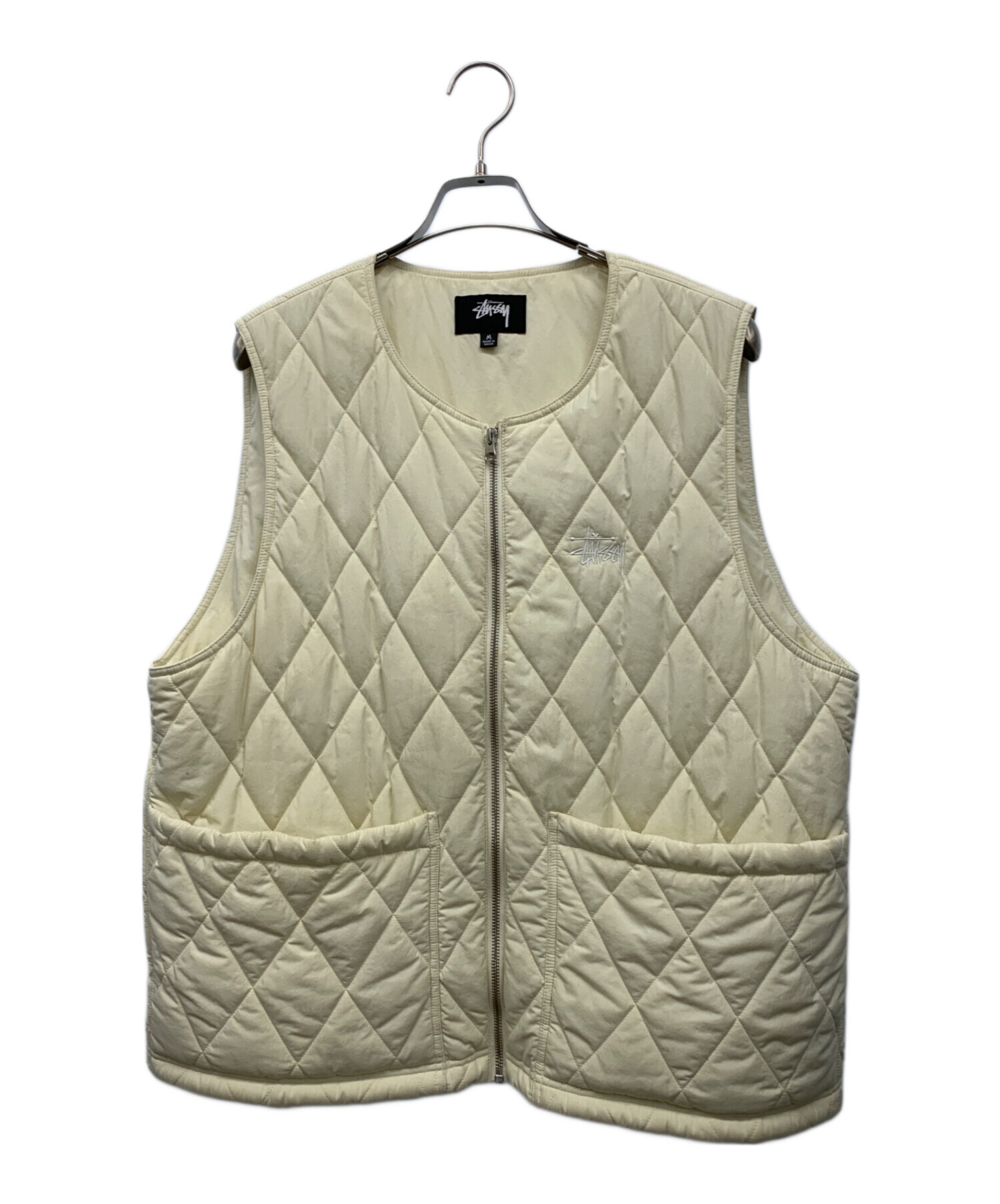 中古・古着通販】stussy (ステューシー) Diamond Quilted Vest