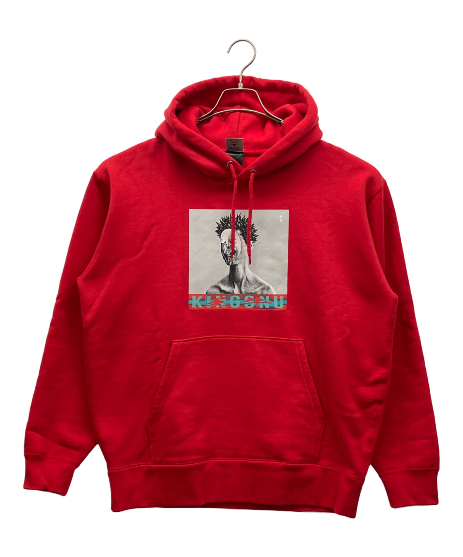 中古・古着通販】KING GNU (キングヌー) プルオーバーパーカー レッド