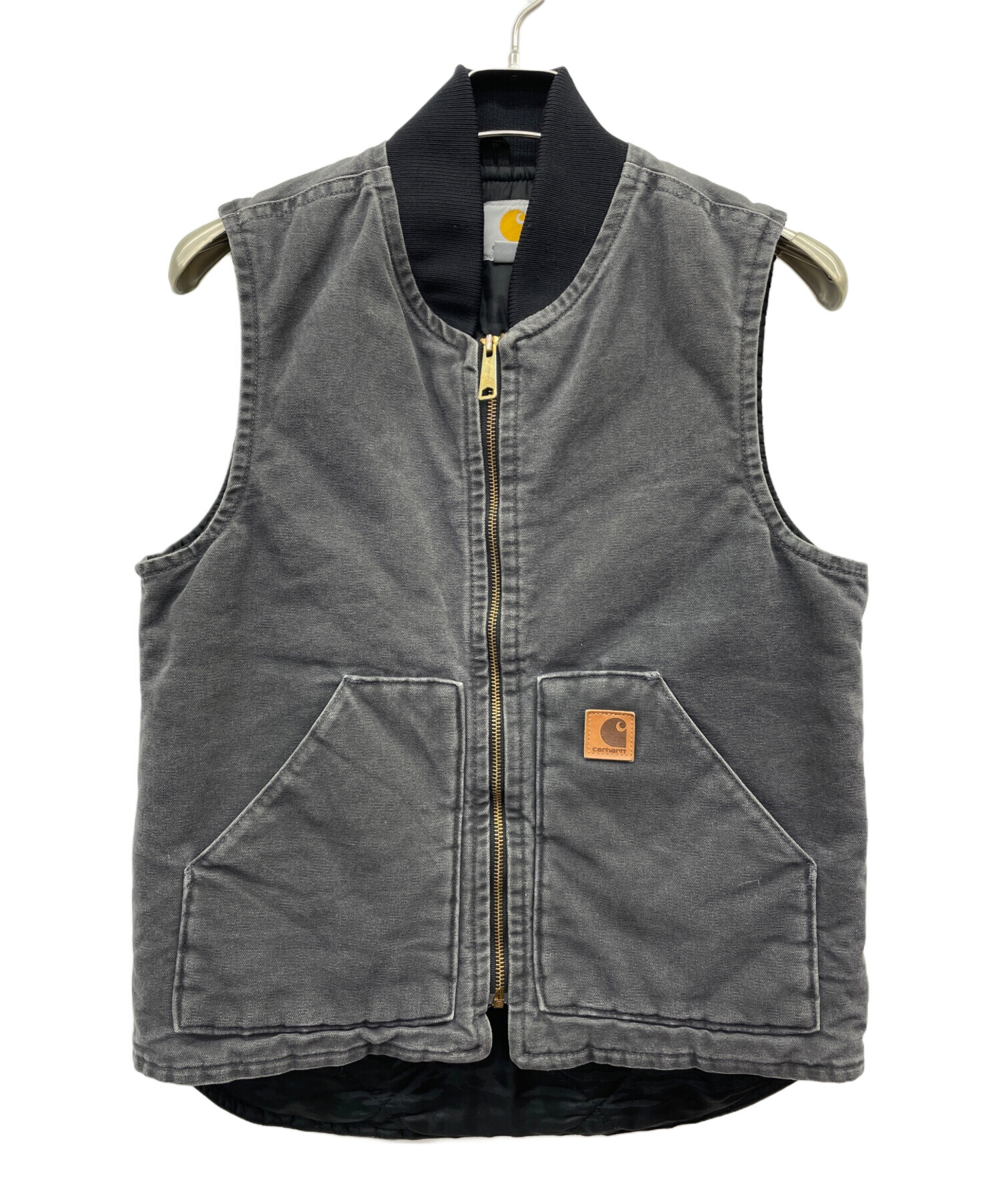 中古・古着通販】CarHartt (カーハート) ダックベスト V02 グレー
