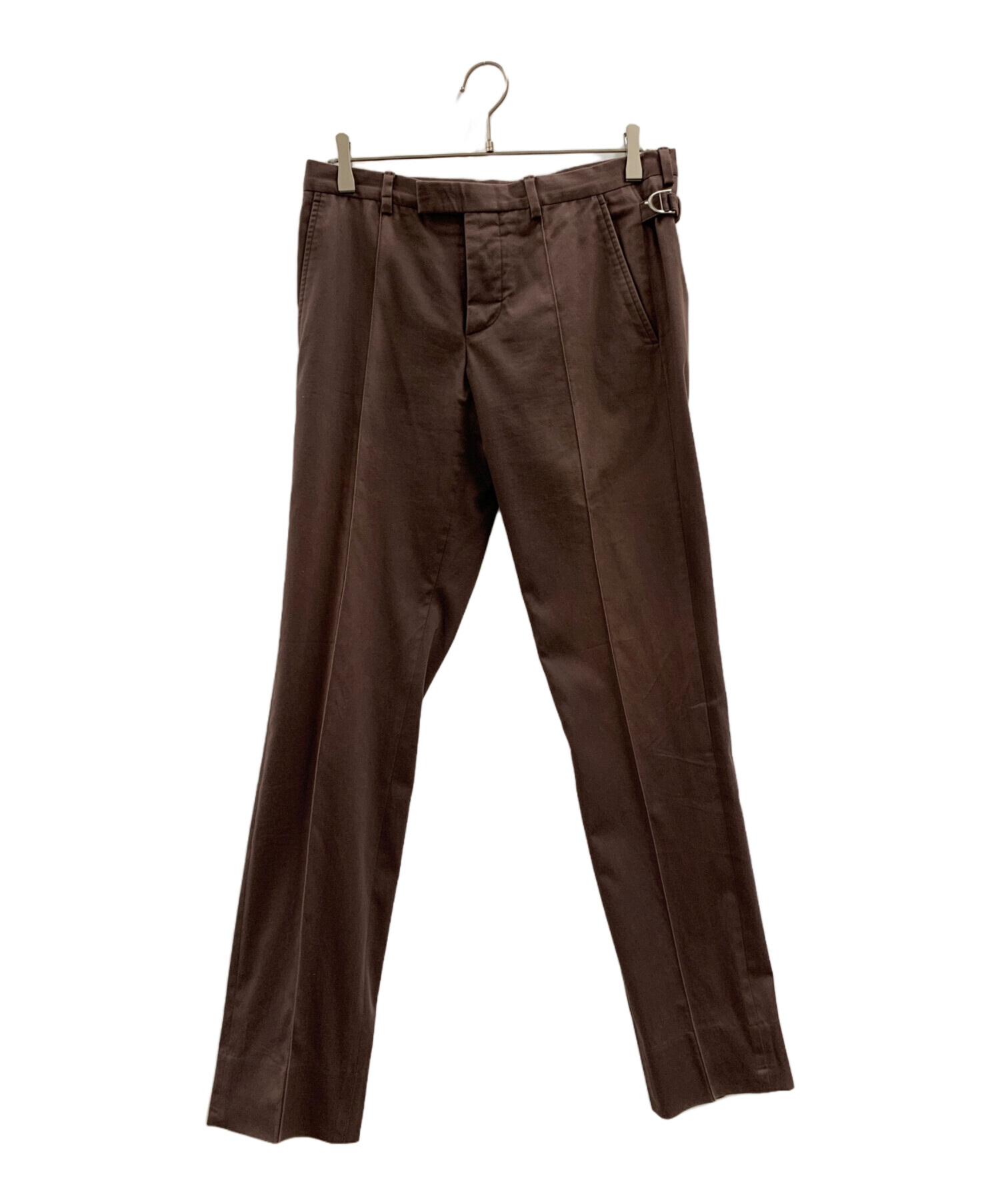 中古・古着通販】GUCCI (グッチ) GUCCI スラックス ブラウン サイズ:7