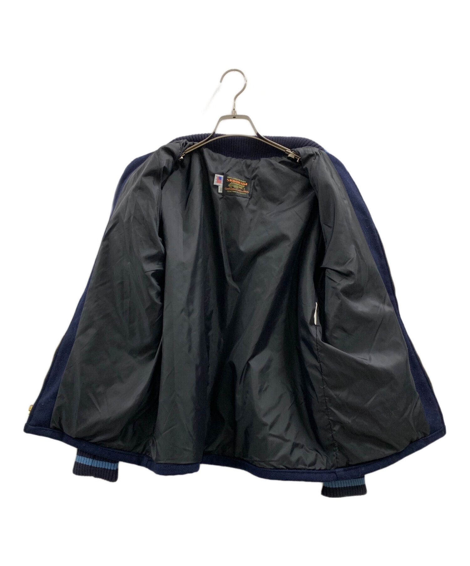 中古・古着通販】skookum (スクーカム) SKOOKUM スタジャン ネイビー