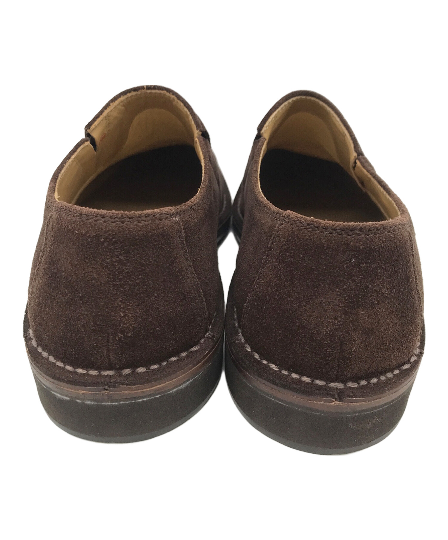 中古・古着通販】BURBERRY (バーバリー) スウェードシューズ ブラウン