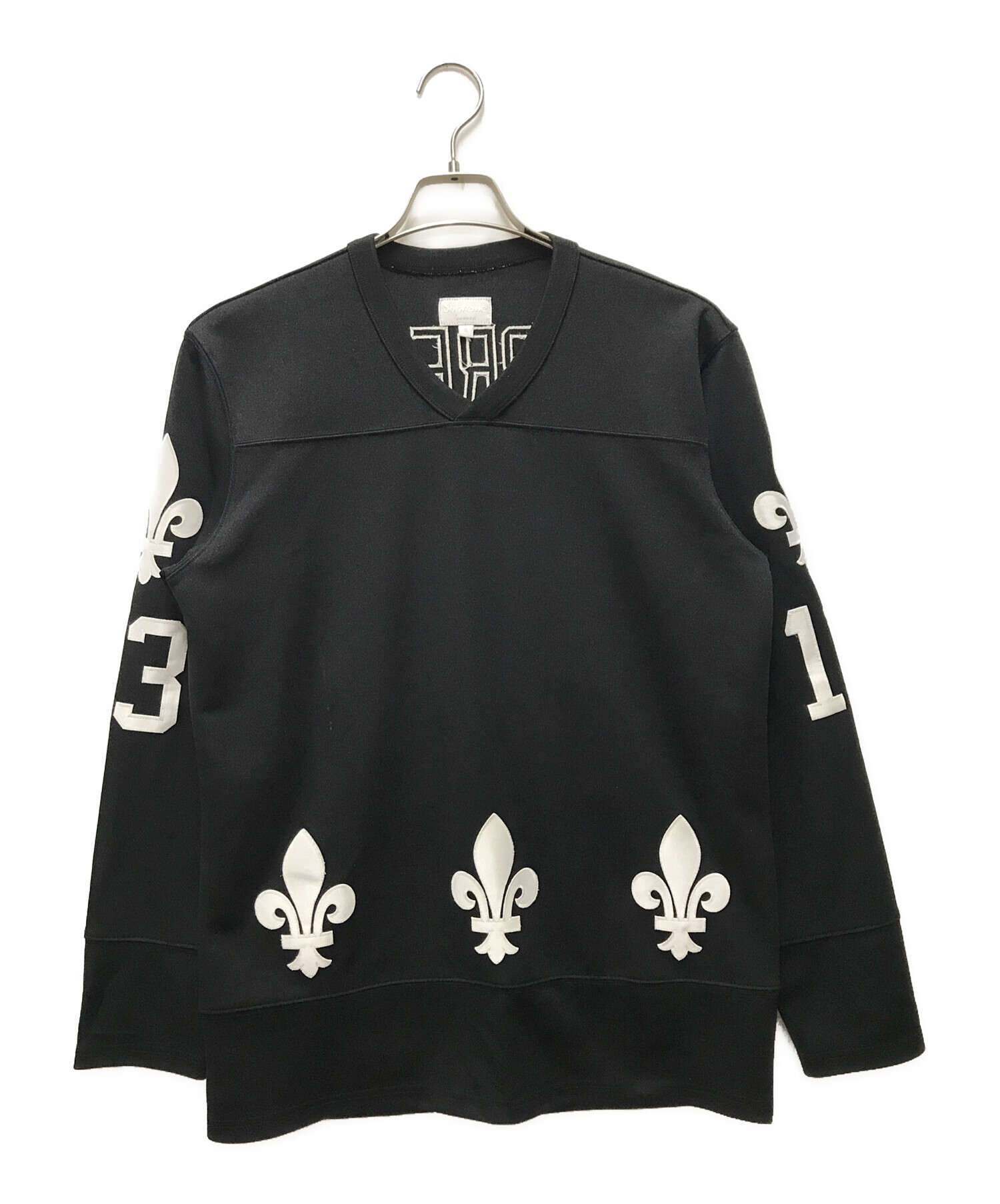 中古・古着通販】Supreme (シュプリーム) ホッケーシャツ ブラック