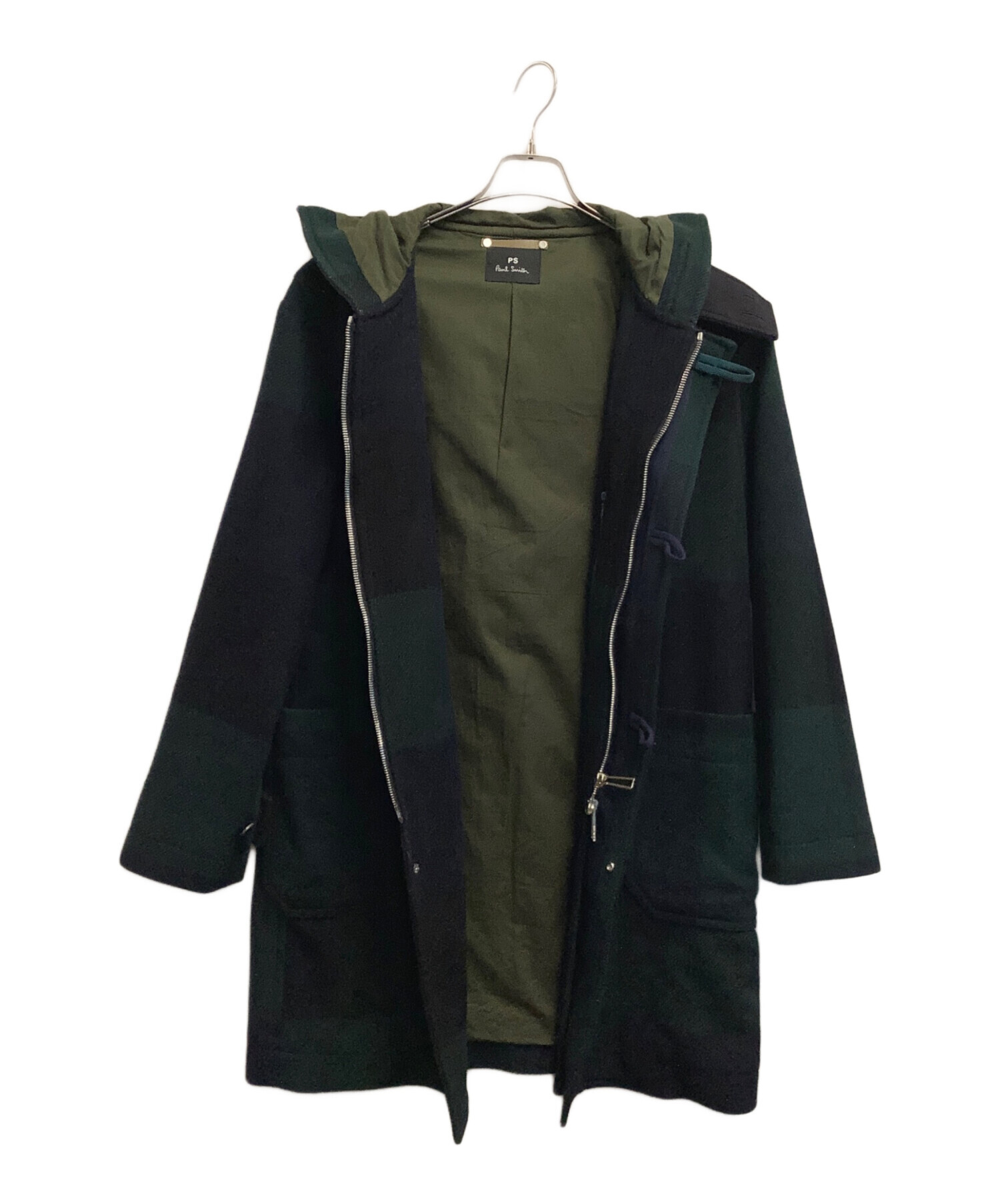 中古・古着通販】PAUL SMITH (ポールスミス) ダッフルコート グリーン