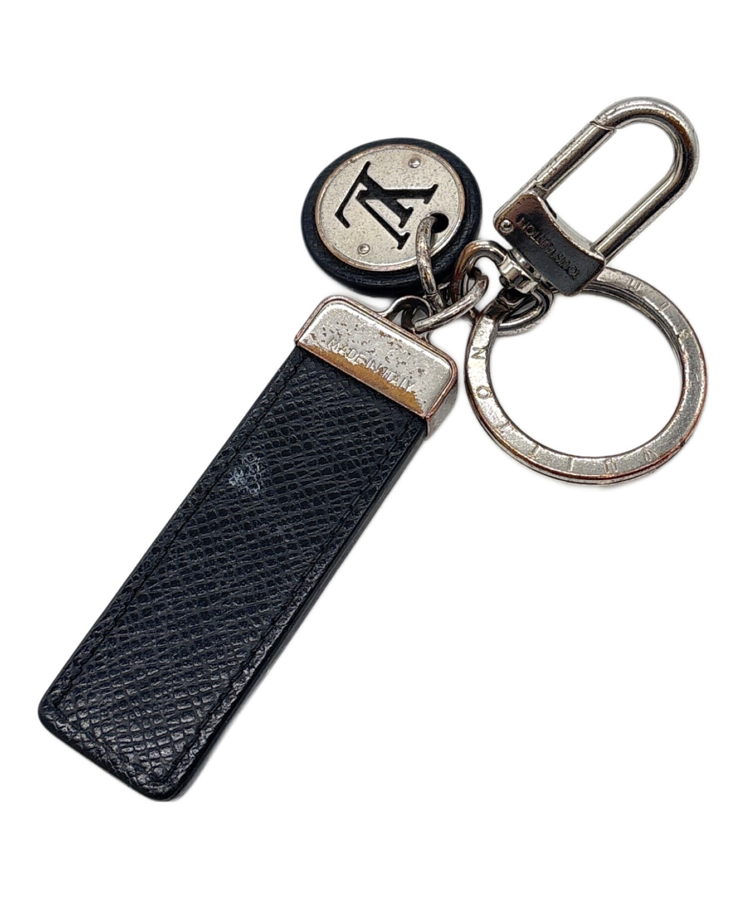 中古・古着通販】LOUIS VUITTON (ルイ ヴィトン) キーリング ブラック