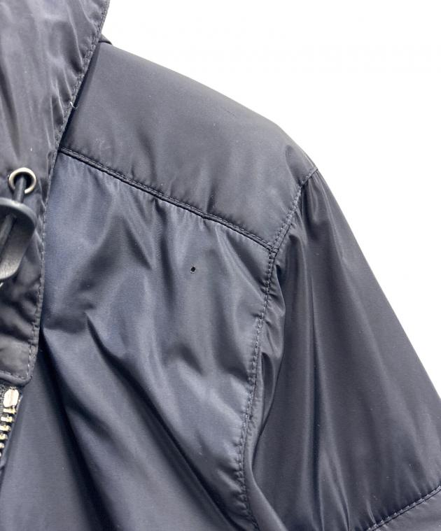 中古・古着通販】PRADA (プラダ) 中綿フーデッドジャケット ネイビー