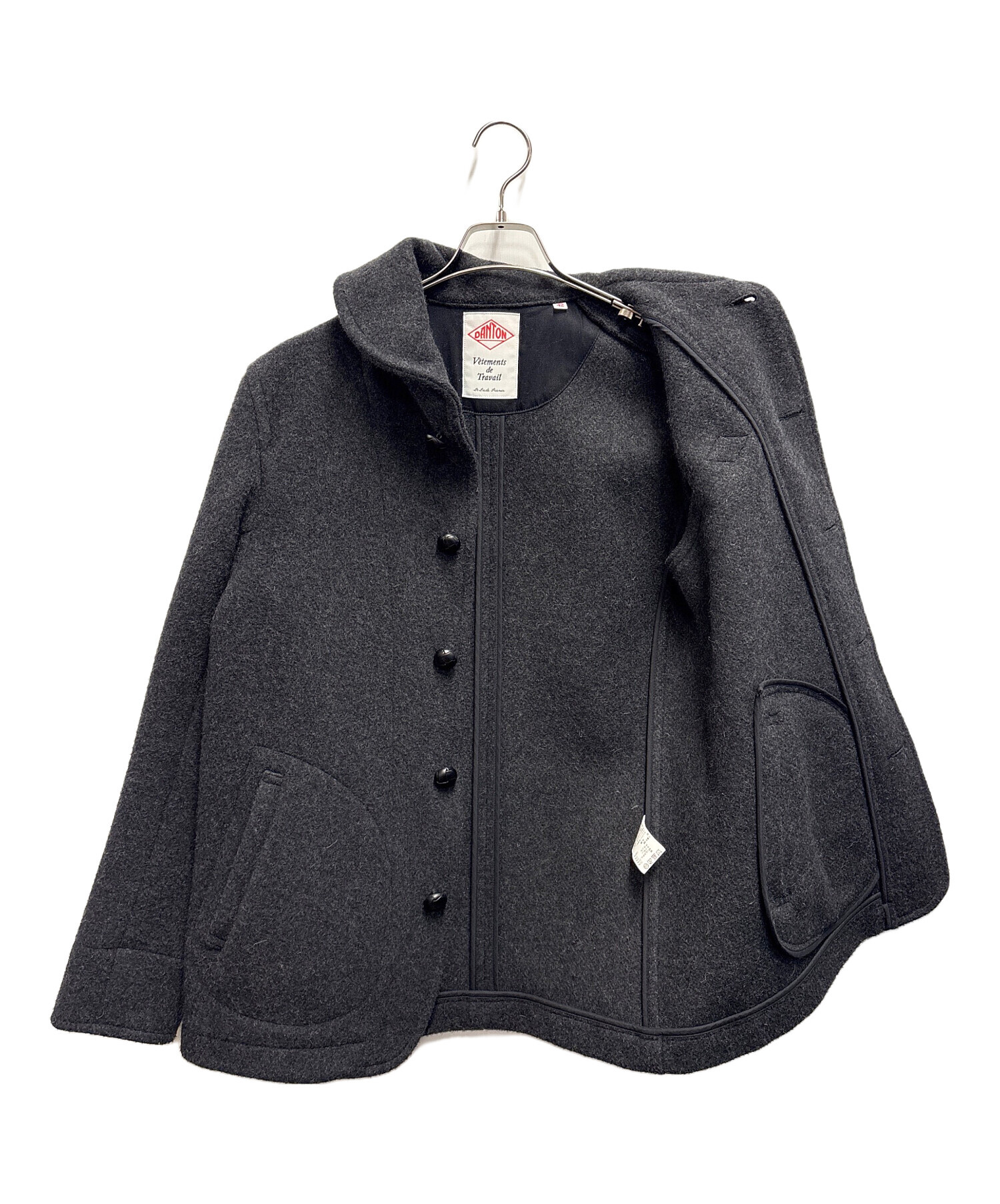 中古・古着通販】DANTON (ダントン) 丸襟ウールモッサジャケット
