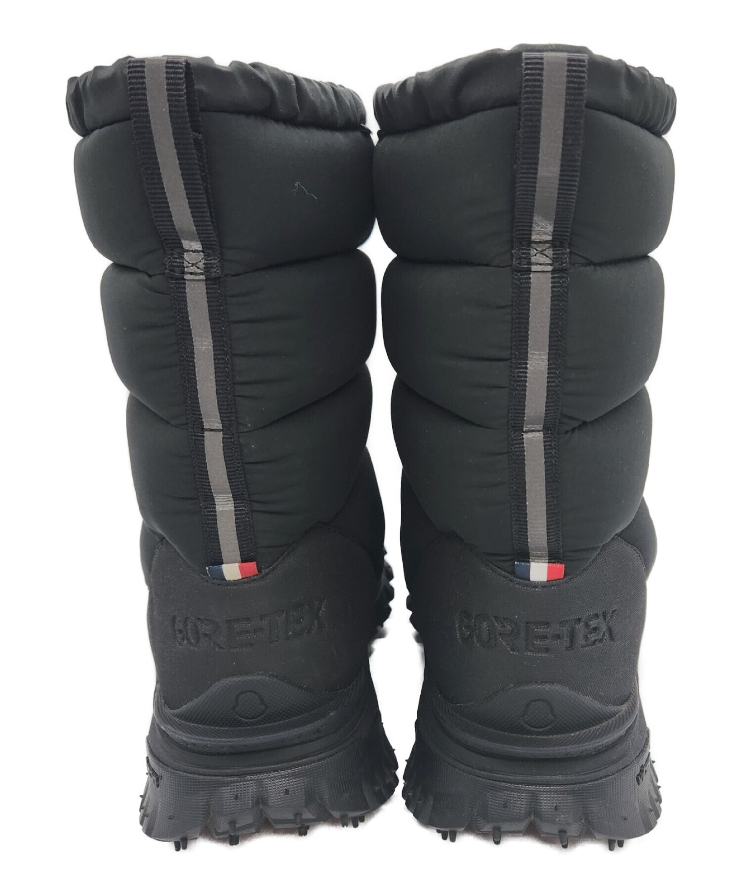 中古・古着通販】MONCLER (モンクレール) スノーブーツ ブラック