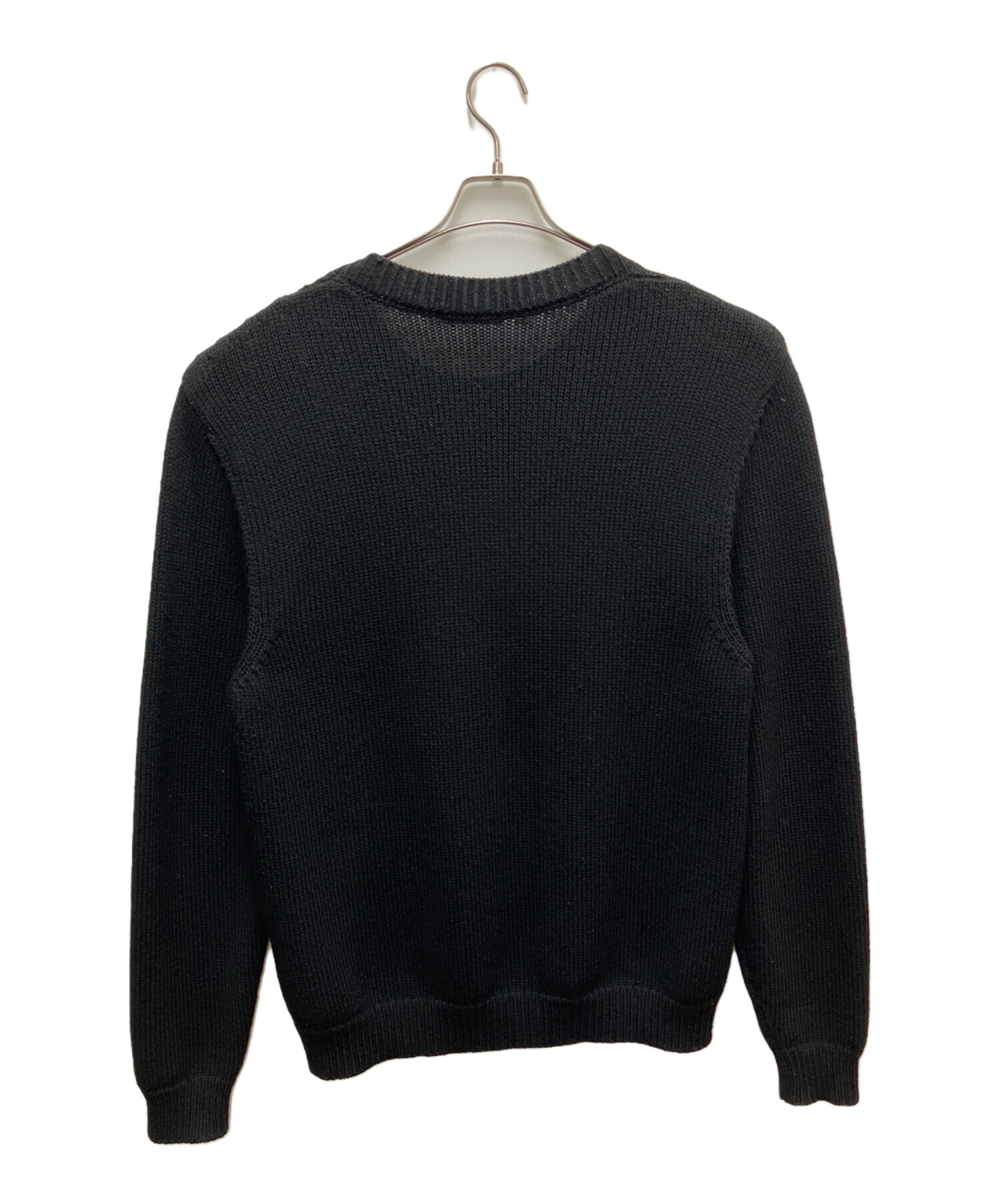 中古・古着通販】BALMAIN (バルマン) ニット ブラック サイズ:SIZE L