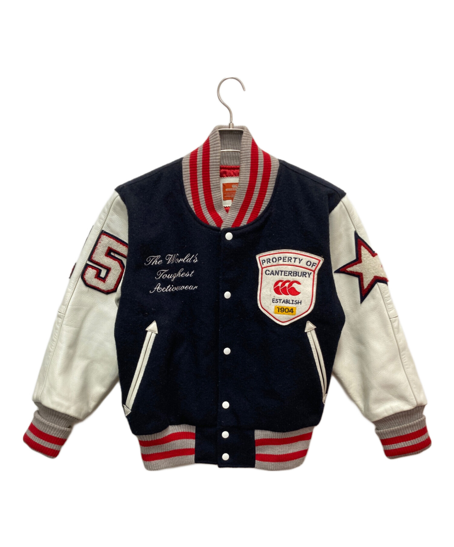 中古・古着通販】Canterbury (カンタベリー) スタジャン ネイビー