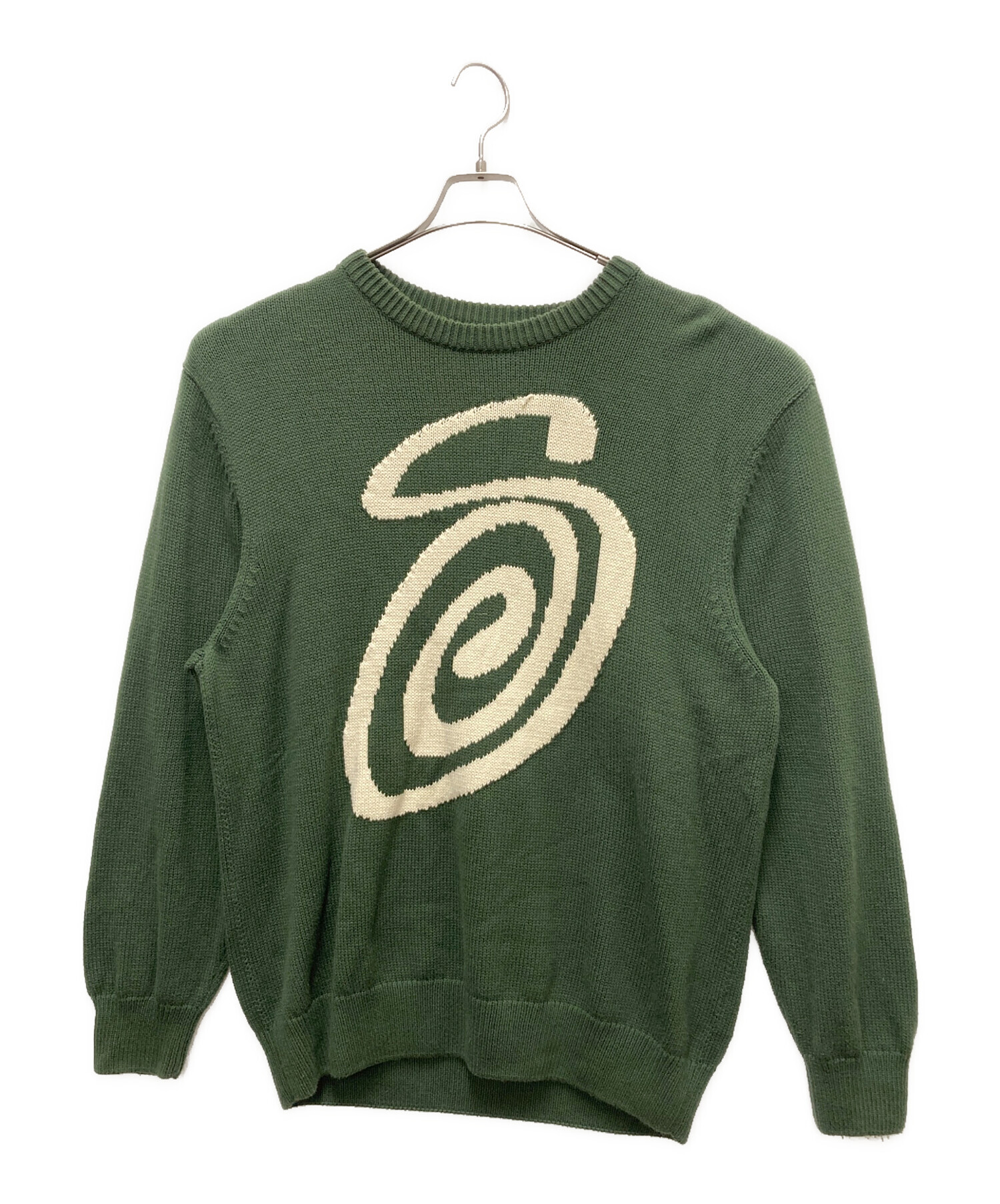中古・古着通販】stussy (ステューシー) ニット グリーン サイズ:XL