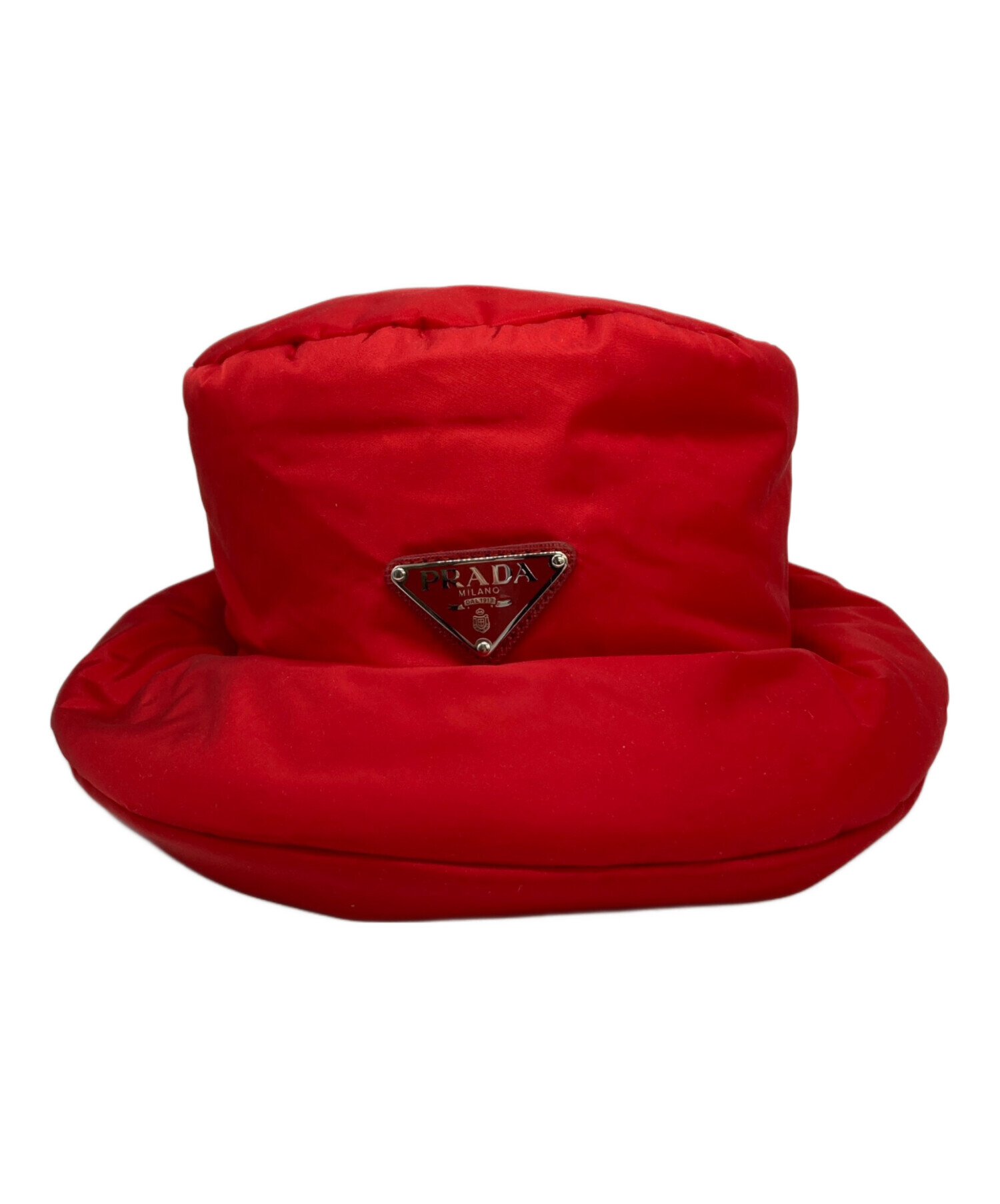 中古・古着通販】PRADA (プラダ) 三角ロゴプレート ナイロンバケット