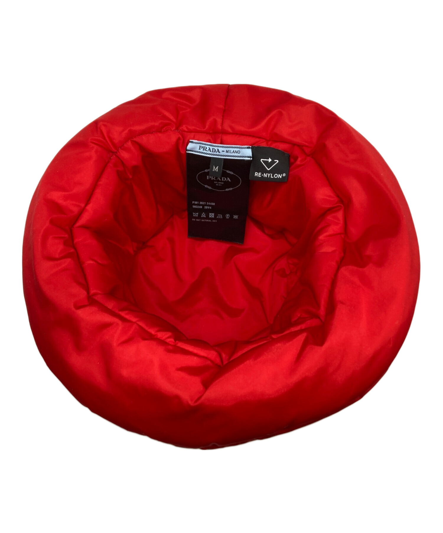 中古・古着通販】PRADA (プラダ) 三角ロゴプレート ナイロンバケット