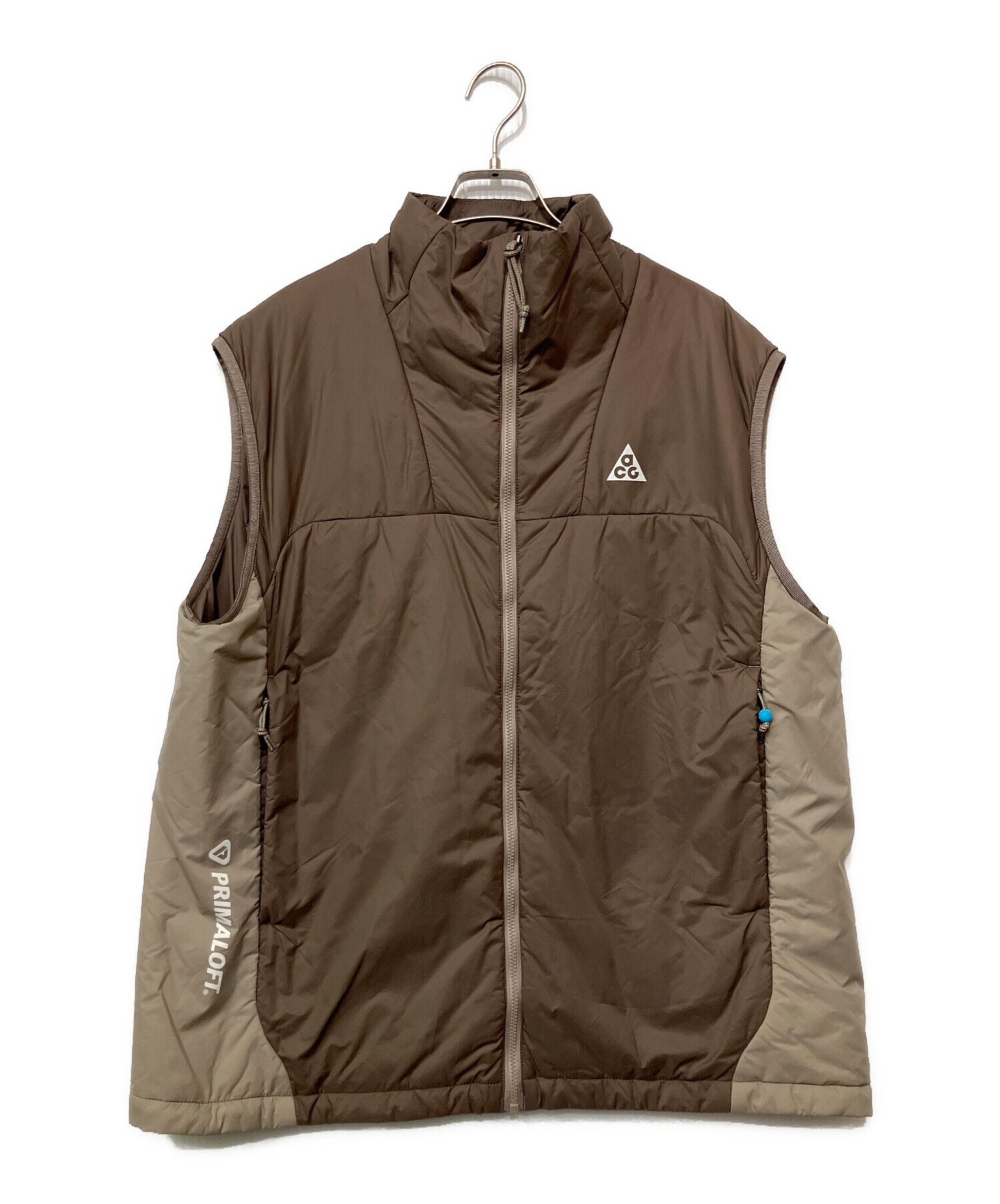 中古・古着通販】NIKE ACG (ナイキエーシージー) 中綿ベスト ブラウン