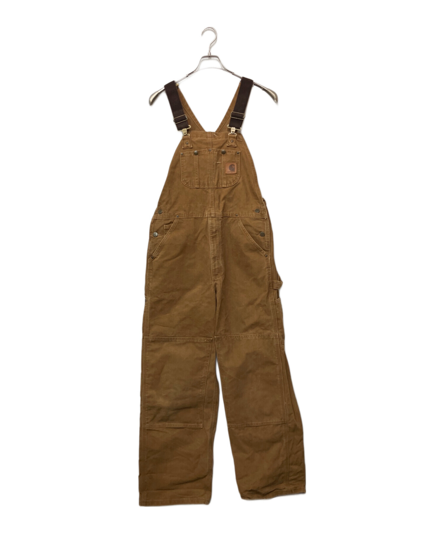 中古・古着通販】CarHartt (カーハート) オーバーオール ベージュ