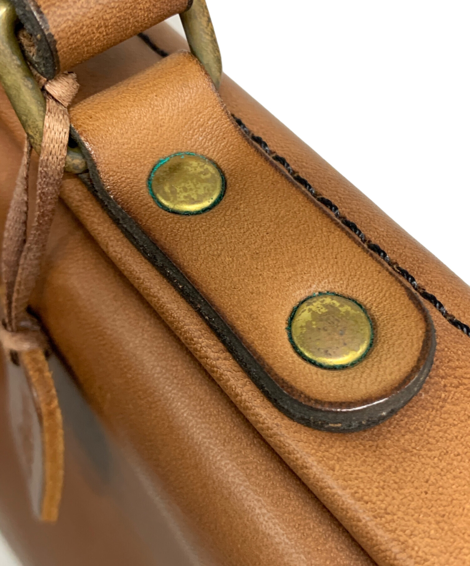 中古・古着通販】Herz (ヘルツ) ソフトダレス3Wayバッグ ブラウン