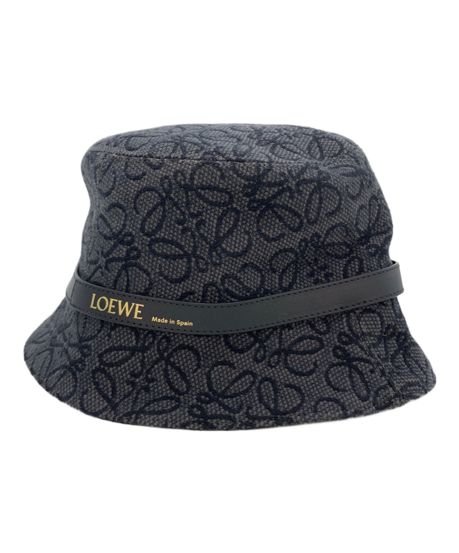 中古・古着通販】LOEWE (ロエベ) アナグラムバケットハット ブラック