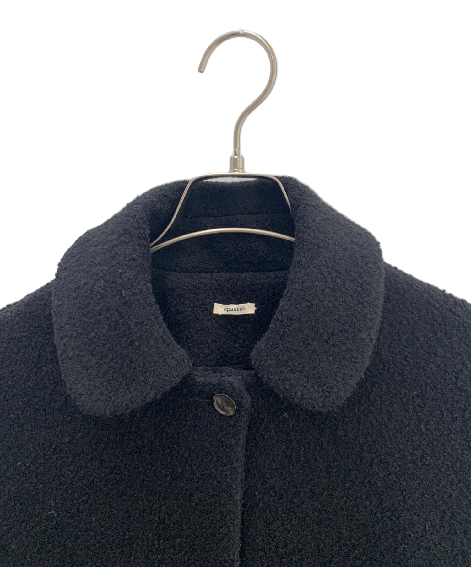 中古・古着通販】ApuntoB (アプントビー) ウールブレンドステンカラー