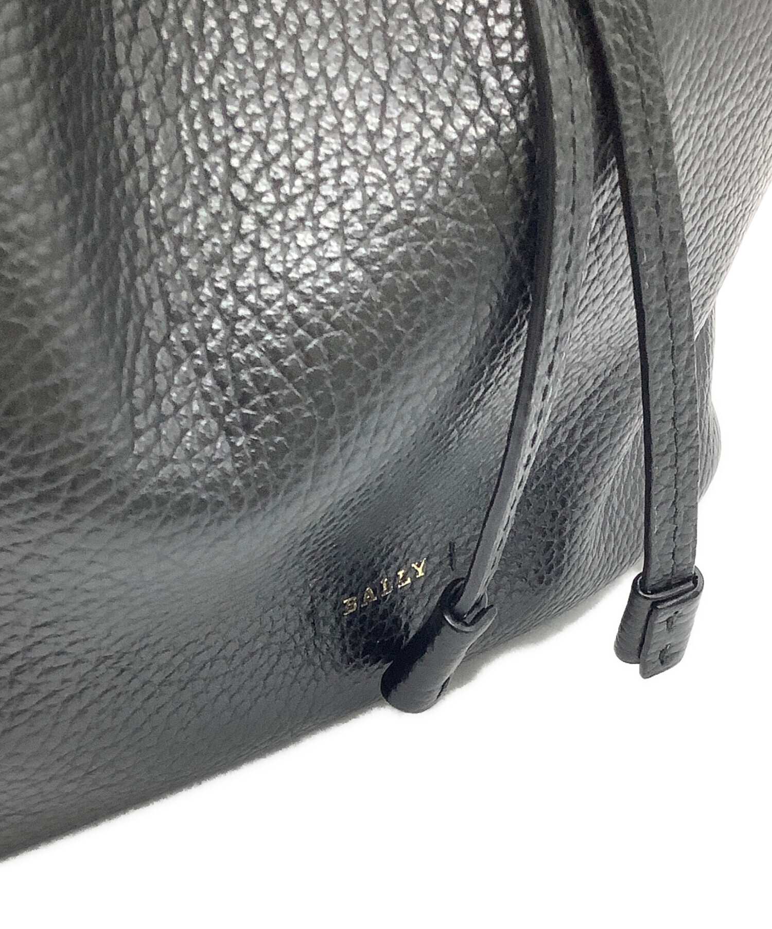 中古・古着通販】BALLY (バリー) ショルダーバッグ ブラック×レッド