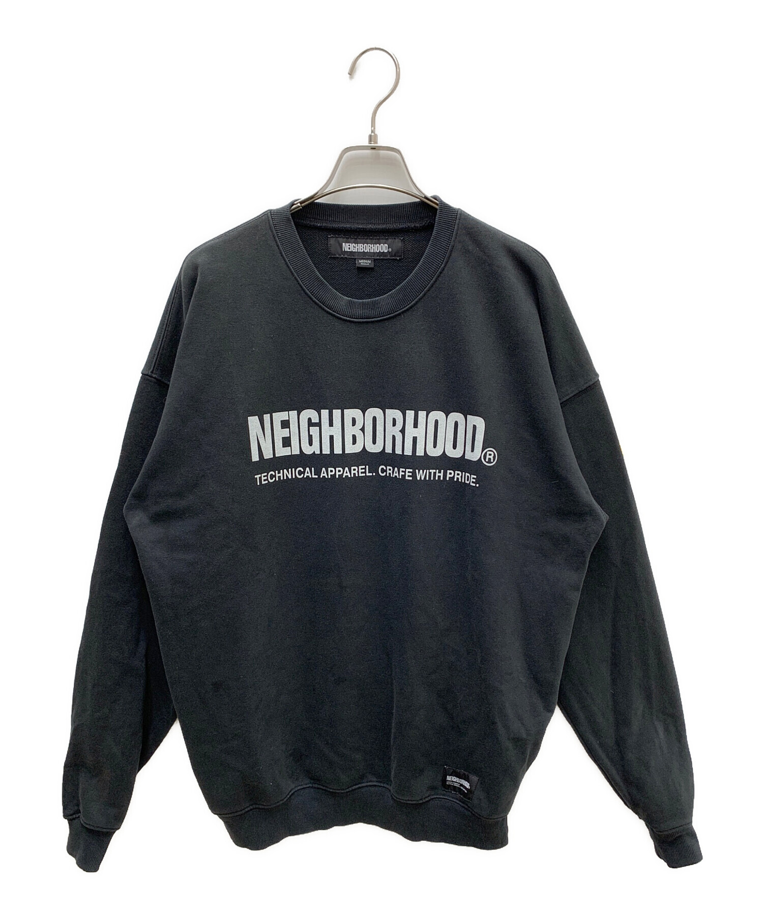 中古・古着通販】NEIGHBORHOOD (ネイバーフッド) スウェット ブラック