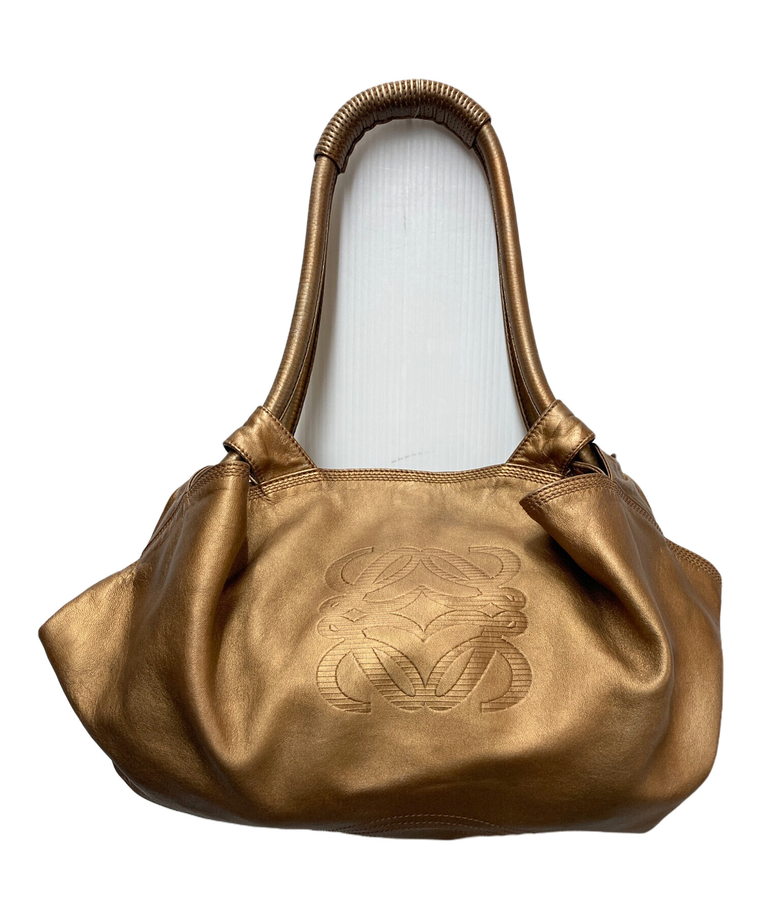 中古・古着通販】LOEWE (ロエベ) アナグラム型押しトートバッグ