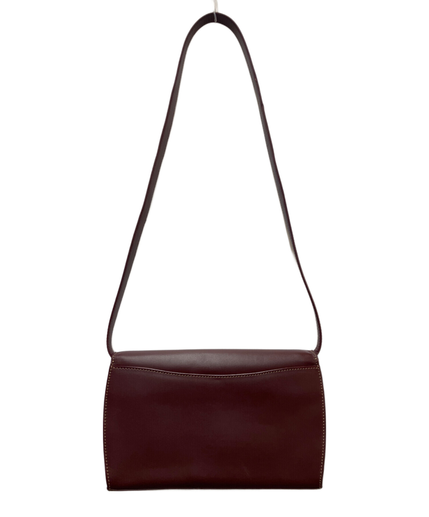 中古・古着通販】Cartier (カルティエ) フラップショルダーバッグ