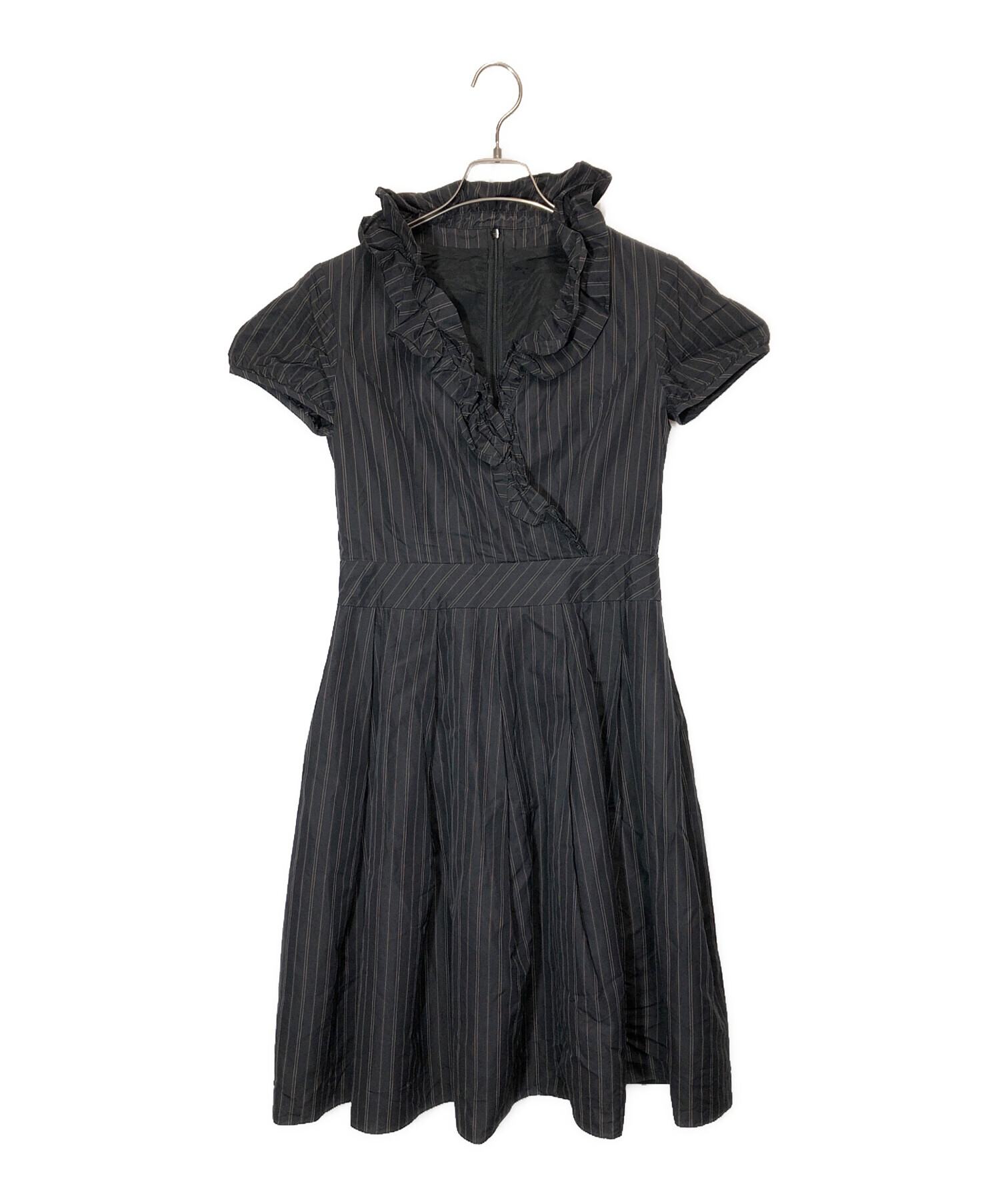 中古・古着通販】Rene (ルネ) ワンピース ブラック サイズ:SIZE38